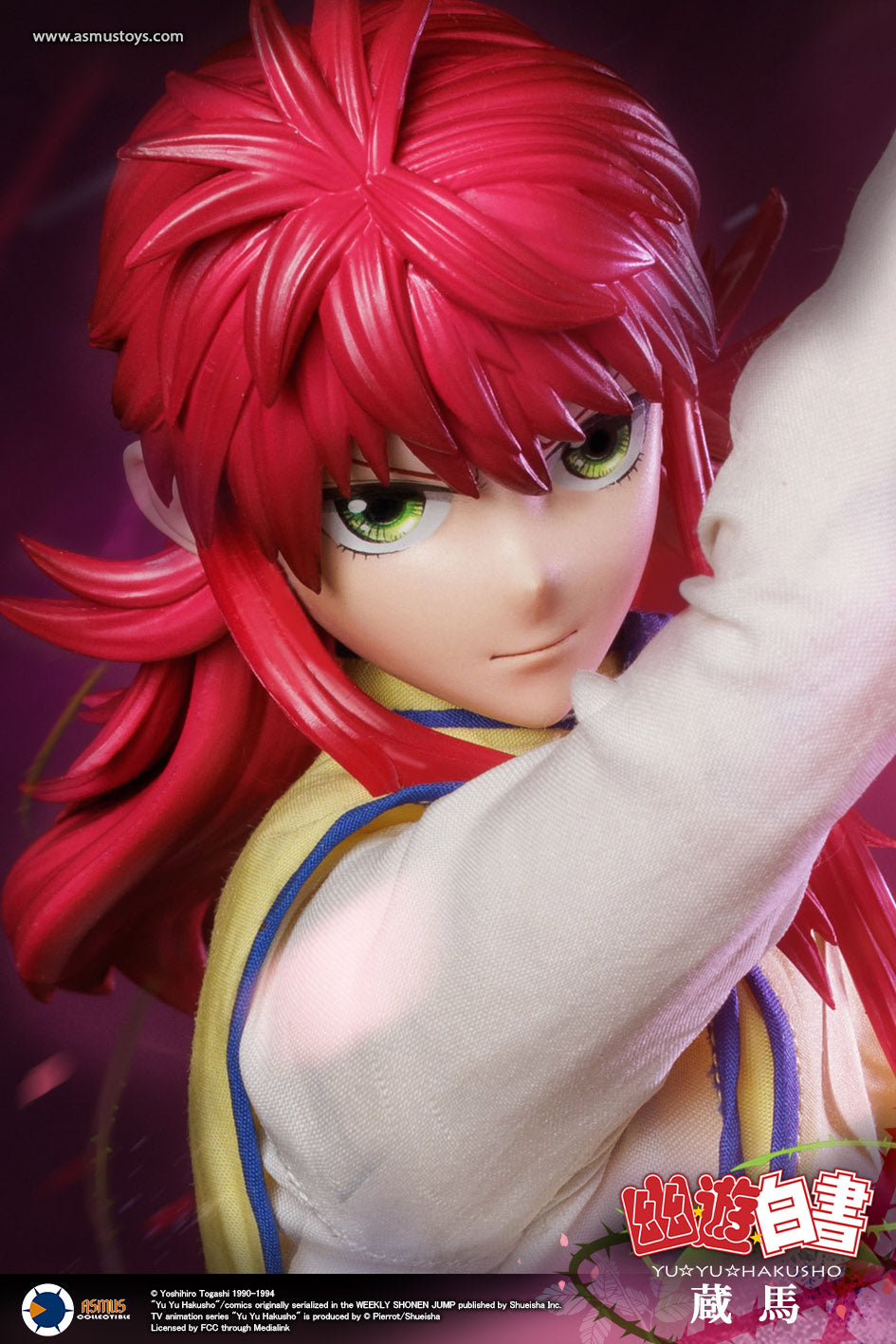 PRE-ORDER Asmus Toys - Yu Yu Hakusho - Kurama 1/6