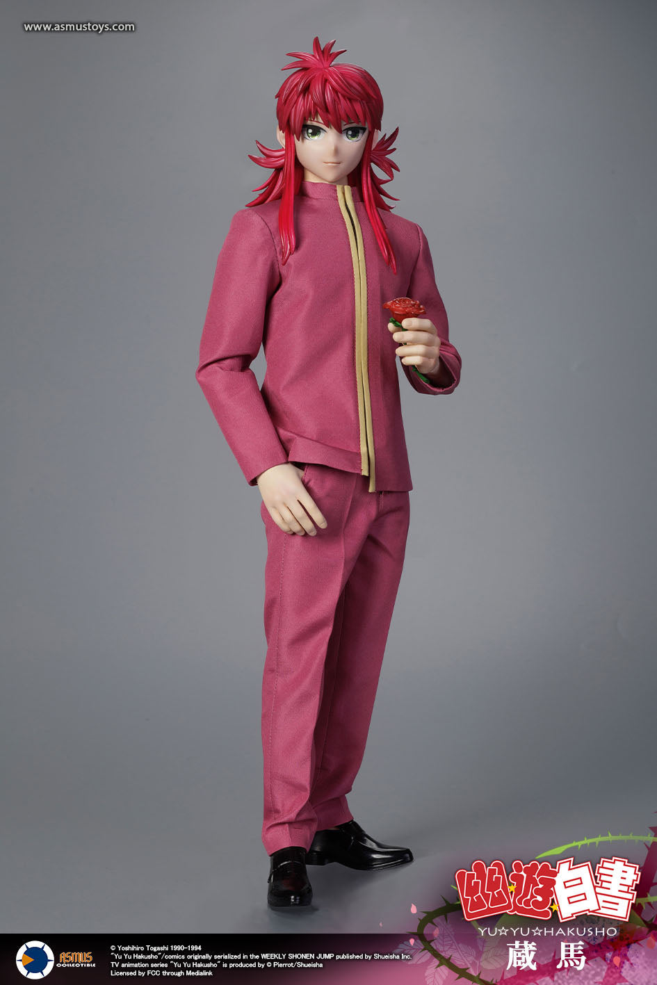 PRE-ORDER Asmus Toys - Yu Yu Hakusho - Kurama: Luxury Edition 1/6