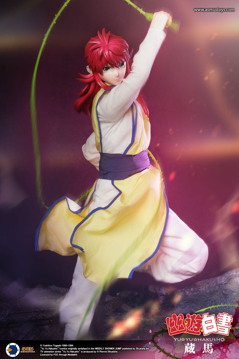 PRE-ORDER Asmus Toys - Yu Yu Hakusho - Kurama: Luxury Edition 1/6