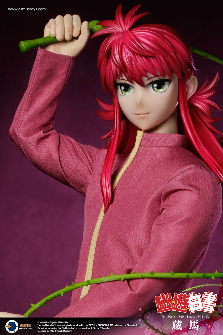 PRE-ORDER Asmus Toys - Yu Yu Hakusho - Kurama: Luxury Edition 1/6