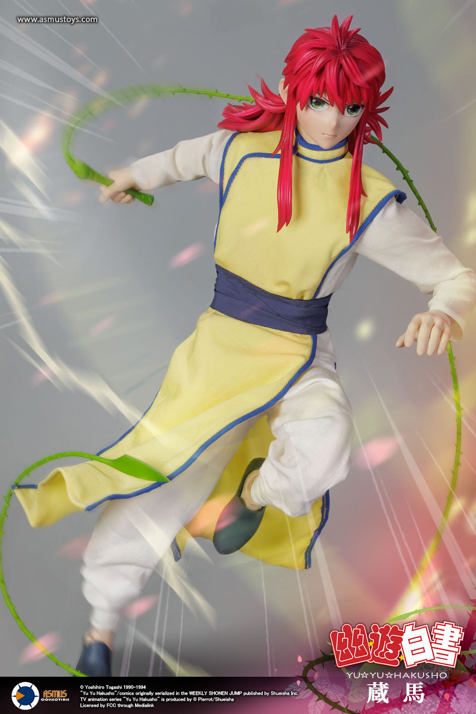 PRE-ORDER Asmus Toys - Yu Yu Hakusho - Kurama: Luxury Edition 1/6