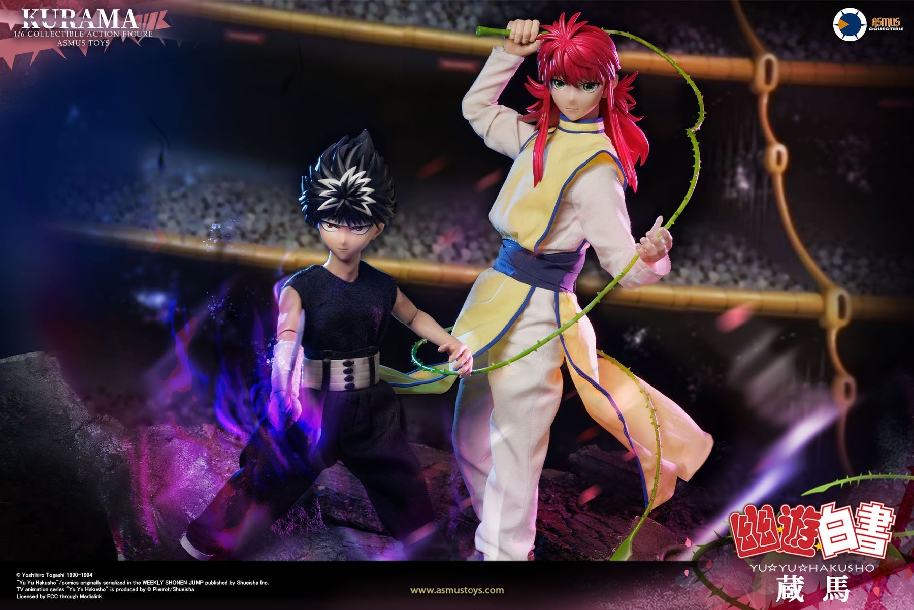 PRE-ORDER Asmus Toys - Yu Yu Hakusho - Kurama: Luxury Edition 1/6