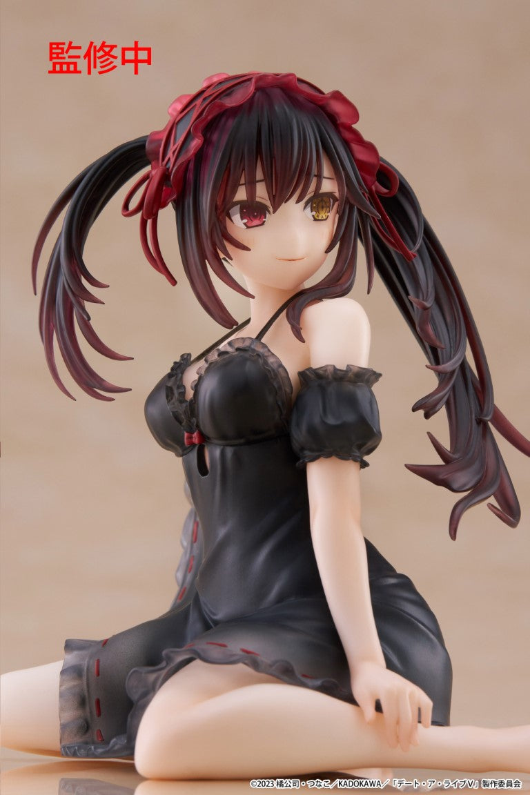 PRE-ORDER Taito - Date A Live V Desktop Cute Figure - Kurumi Tokisaki: Nightwear Ver.