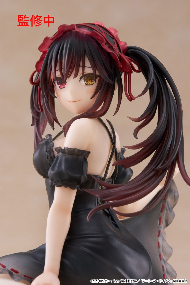 PRE-ORDER Taito - Date A Live V Desktop Cute Figure - Kurumi Tokisaki: Nightwear Ver.