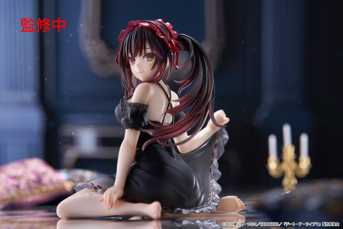 PRE-ORDER Taito - Date A Live V Desktop Cute Figure - Kurumi Tokisaki: Nightwear Ver.