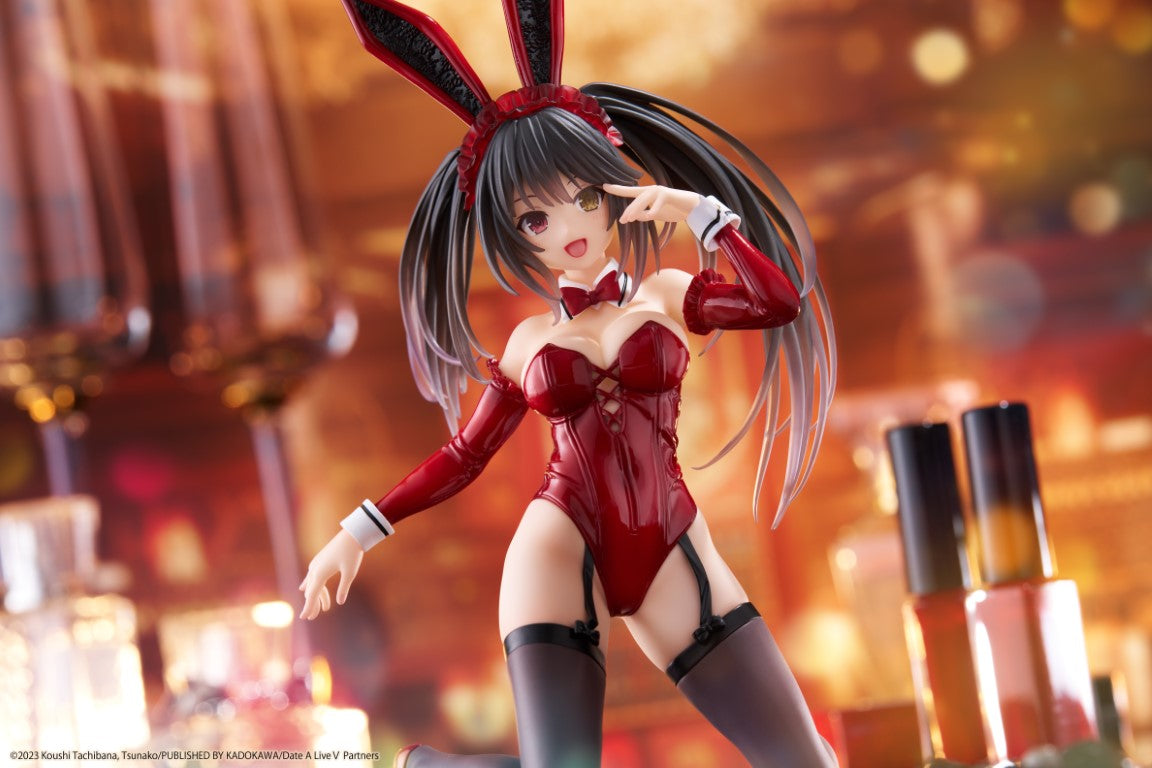 PRE-ORDER Taito - Date A Live V Desktop Cute Figure - Kurumi Tokisaki: Bunny Ver.