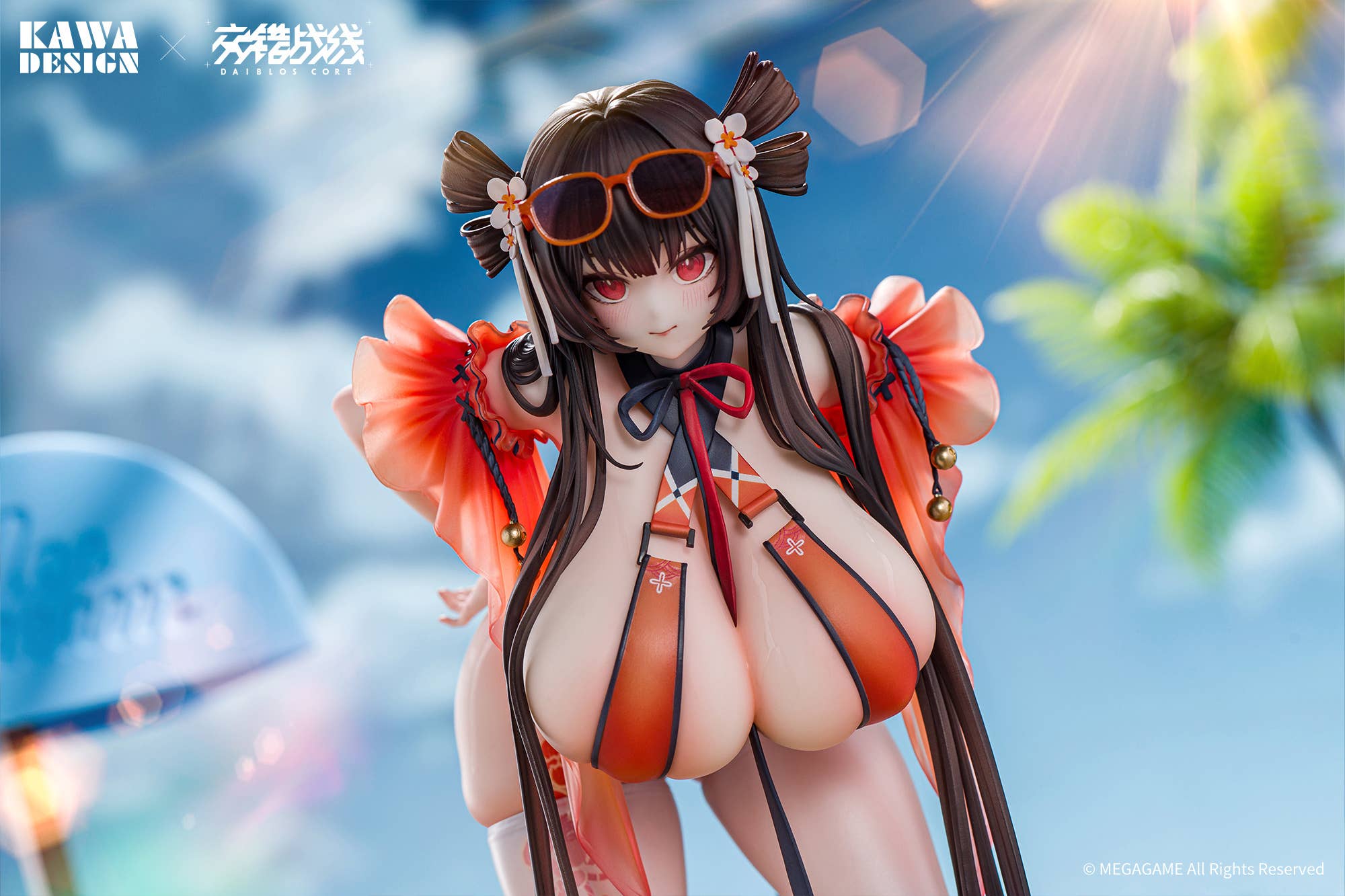 SPECIAL ORDER KAWA DESIGN - Daiblos Core - Maree Rouge: Rakubai no Utage Wet Ver. 1/6 [JP]