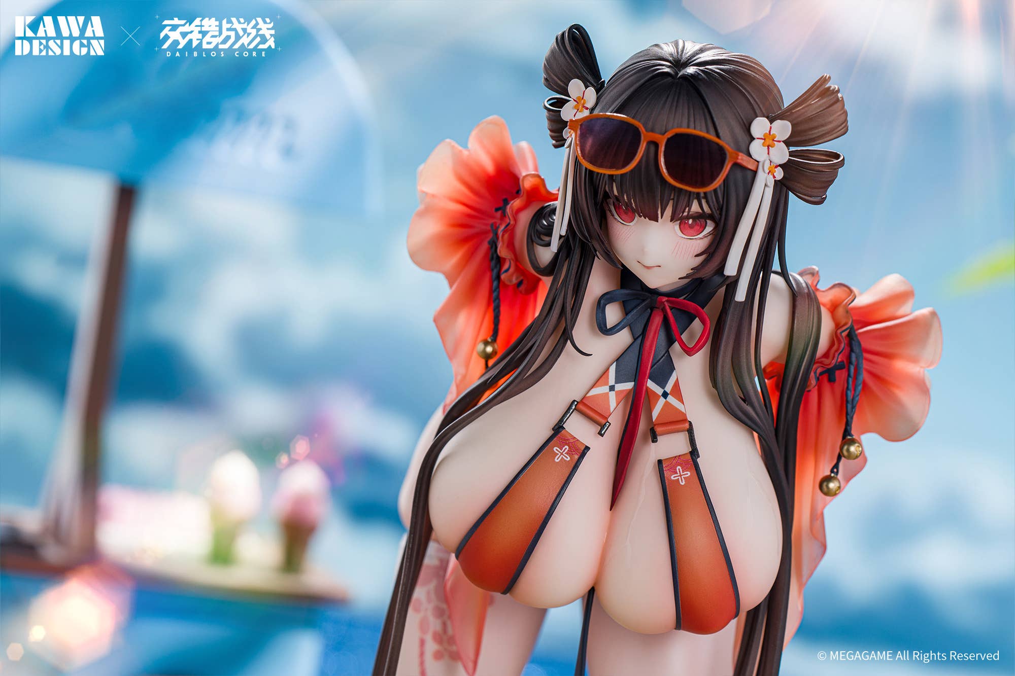 SPECIAL ORDER KAWA DESIGN - Daiblos Core - Maree Rouge: Rakubai no Utage Wet Ver. 1/6 [JP]