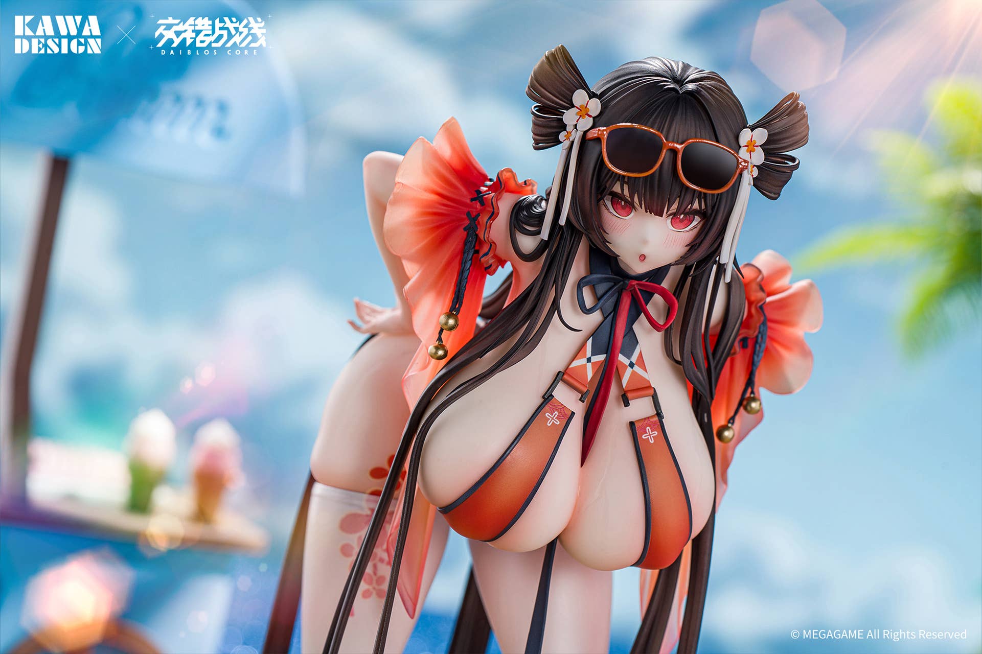 SPECIAL ORDER KAWA DESIGN - Daiblos Core - Maree Rouge: Rakubai no Utage Wet Ver. 1/6 [JP]