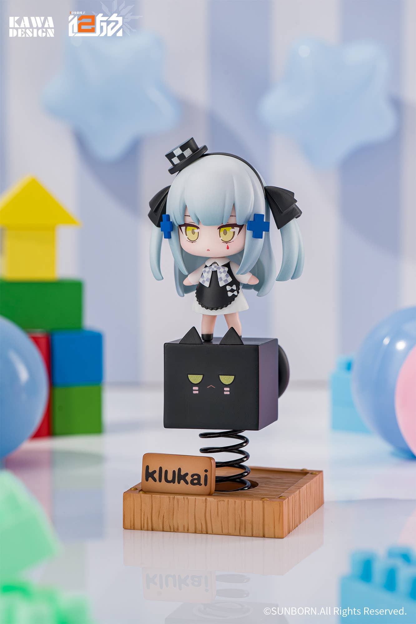 SPECIAL ORDER KAWA DESIGN - Girls' Frontline 2: Exilium - Black Cat Klukai Spring Figure [JP]