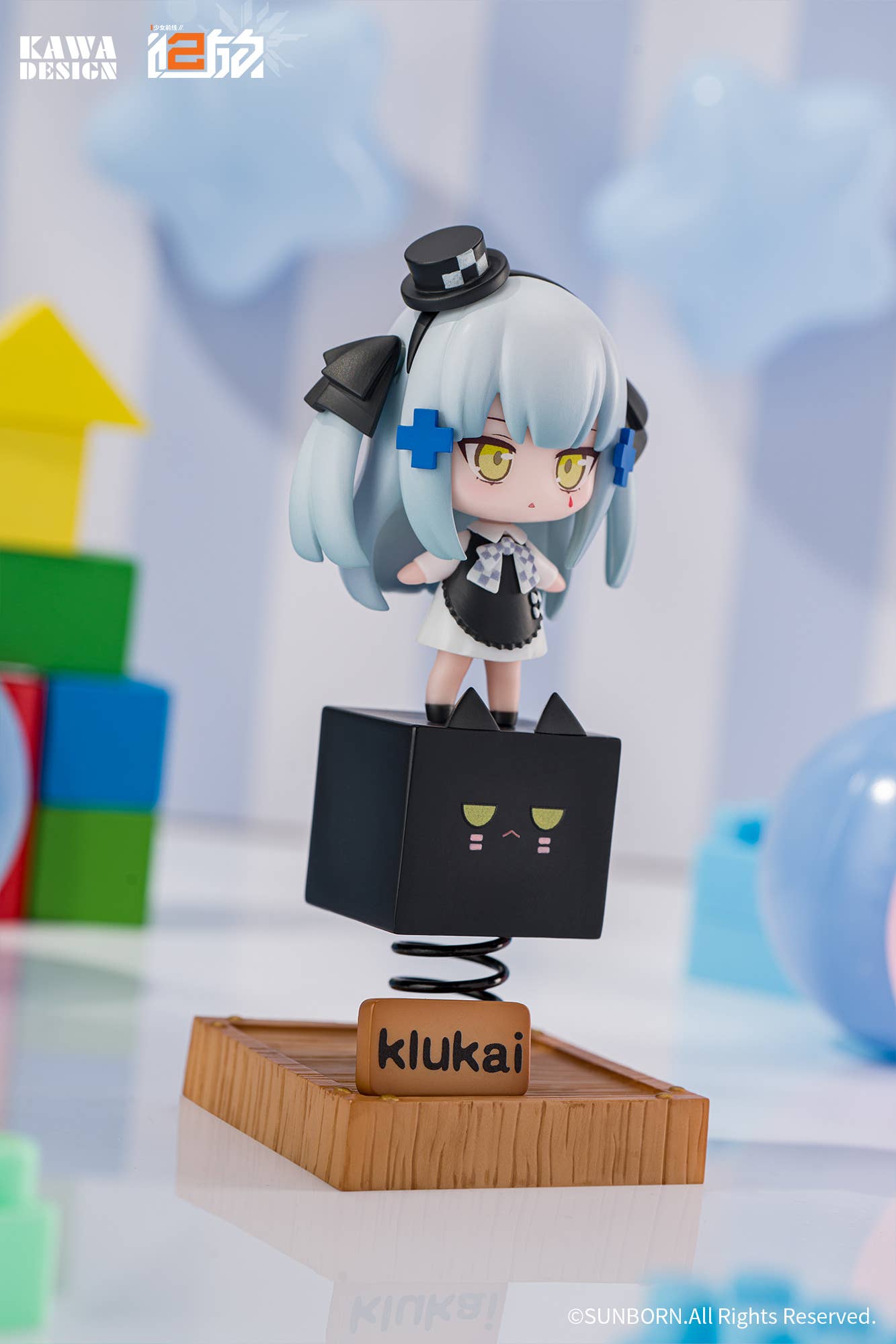SPECIAL ORDER KAWA DESIGN - Girls' Frontline 2: Exilium - Black Cat Klukai Spring Figure [JP]