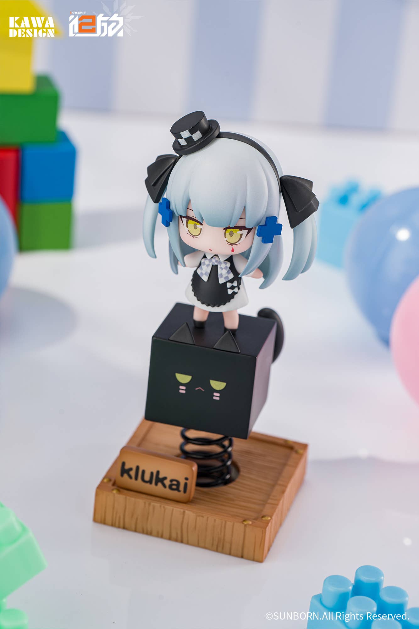 SPECIAL ORDER KAWA DESIGN - Girls' Frontline 2: Exilium - Black Cat Klukai Spring Figure [JP]