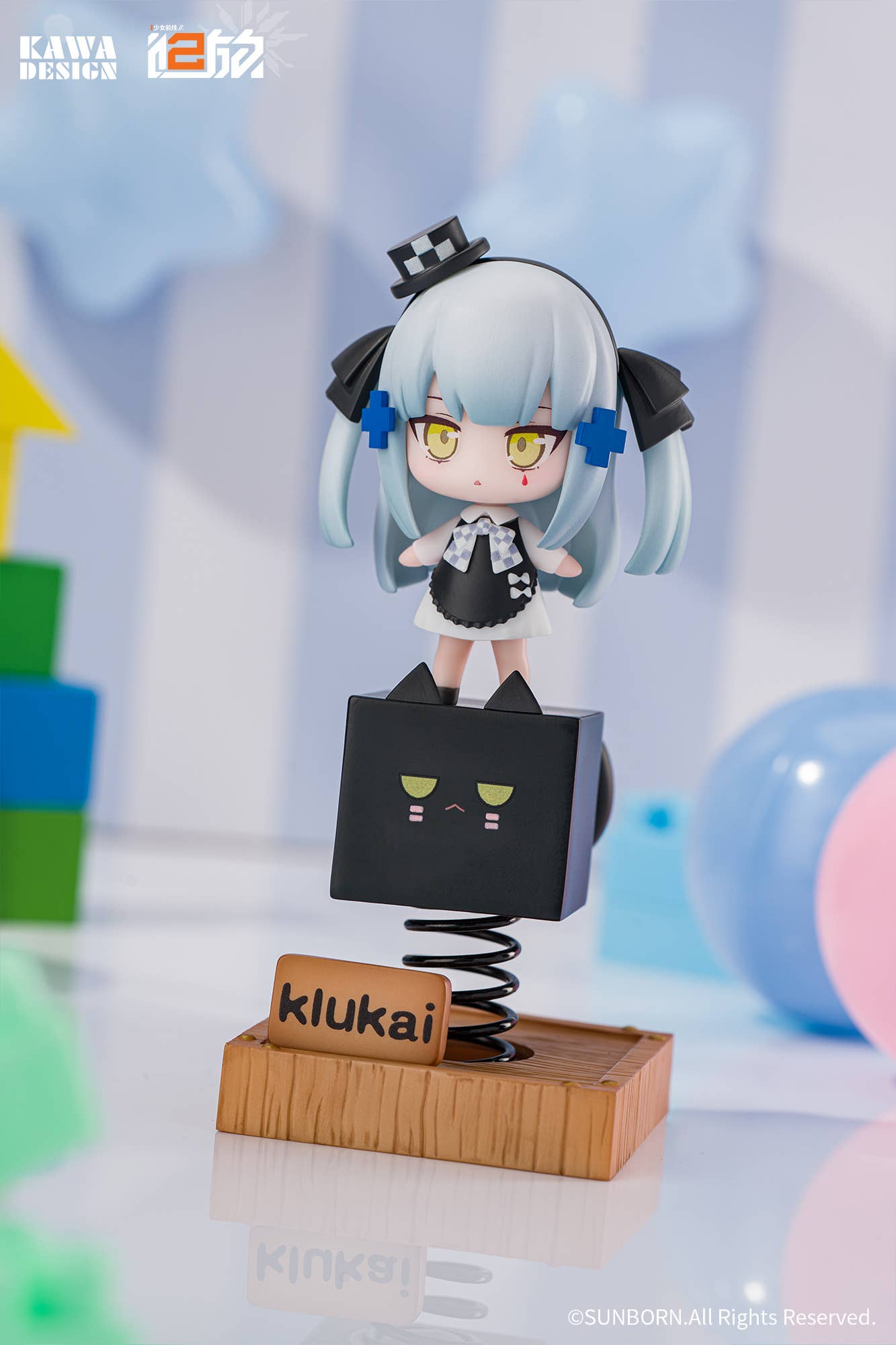 SPECIAL ORDER KAWA DESIGN - Girls' Frontline 2: Exilium - Black Cat Klukai Spring Figure [JP]