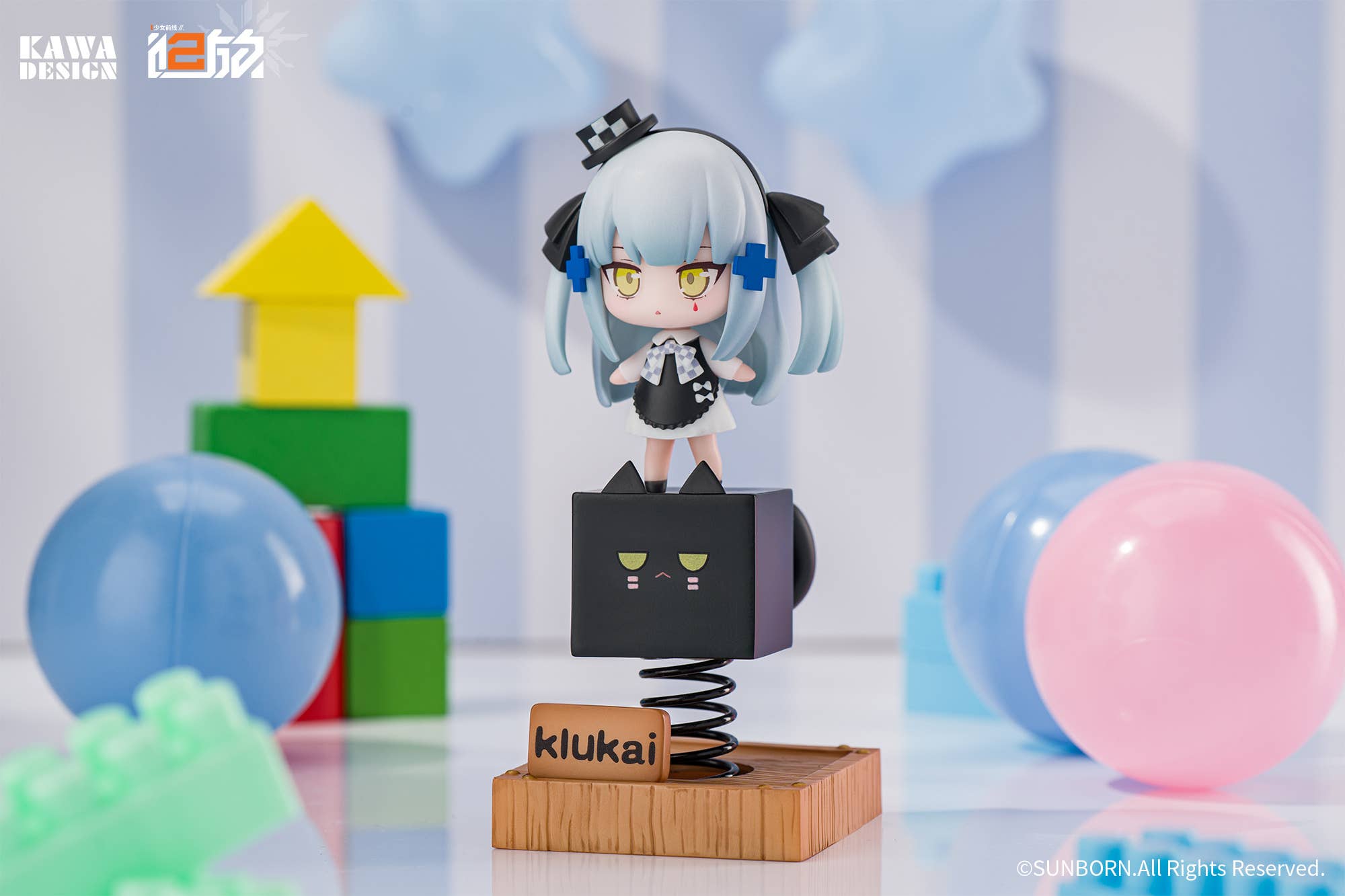 SPECIAL ORDER KAWA DESIGN - Girls' Frontline 2: Exilium - Black Cat Klukai Spring Figure [JP]
