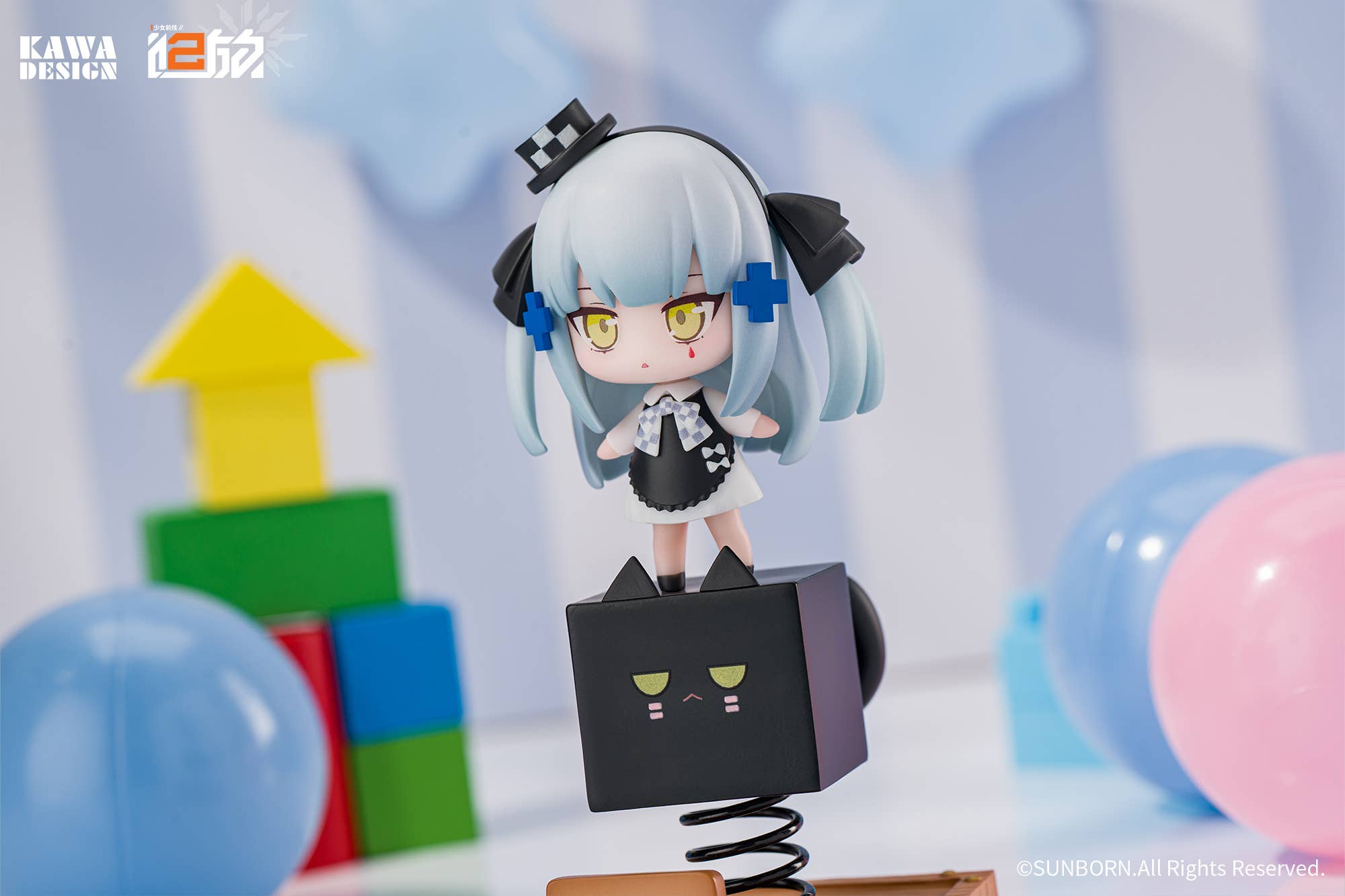 SPECIAL ORDER KAWA DESIGN - Girls' Frontline 2: Exilium - Black Cat Klukai Spring Figure [JP]