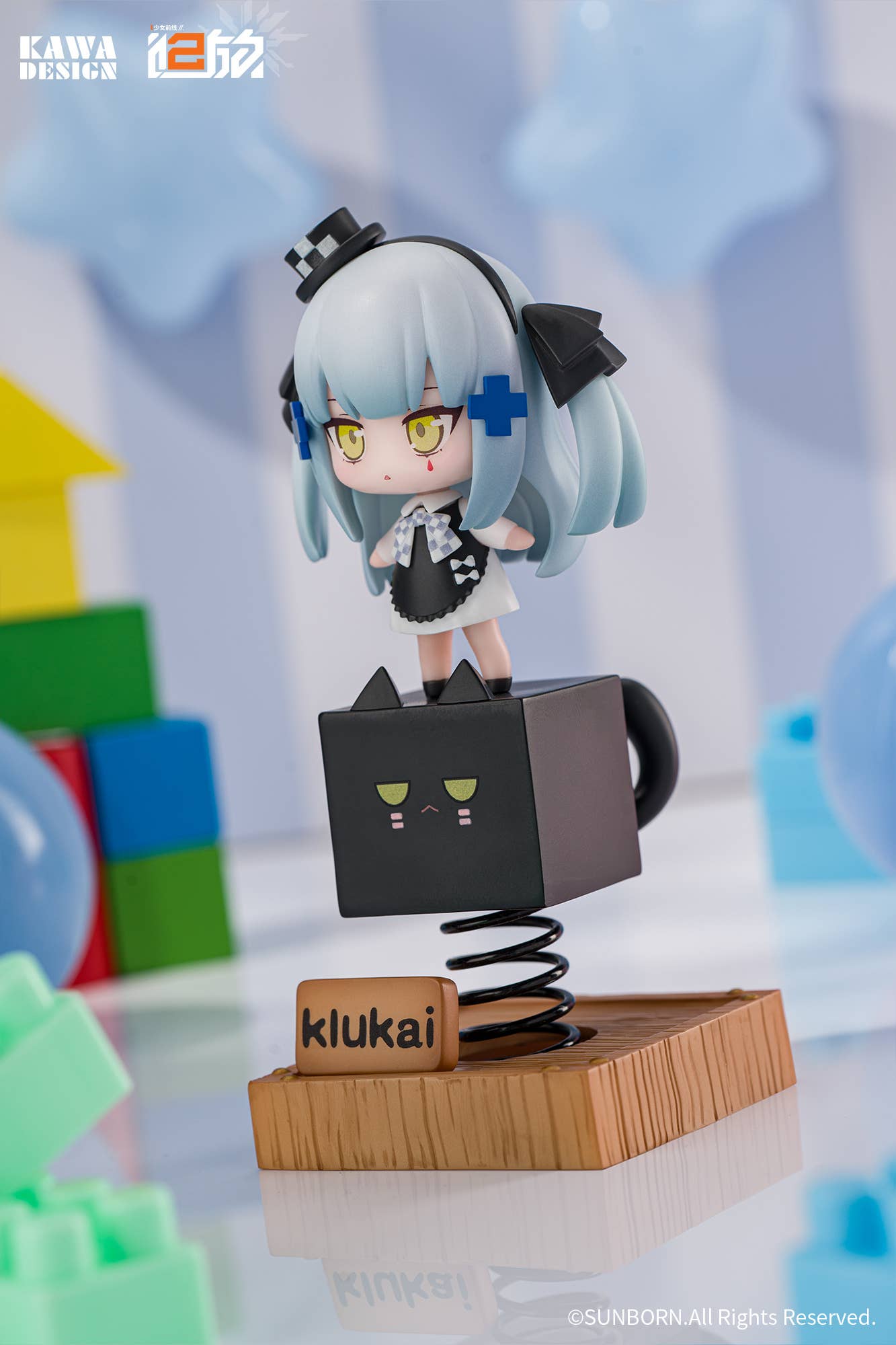 SPECIAL ORDER KAWA DESIGN - Girls' Frontline 2: Exilium - Black Cat Klukai Spring Figure [JP]