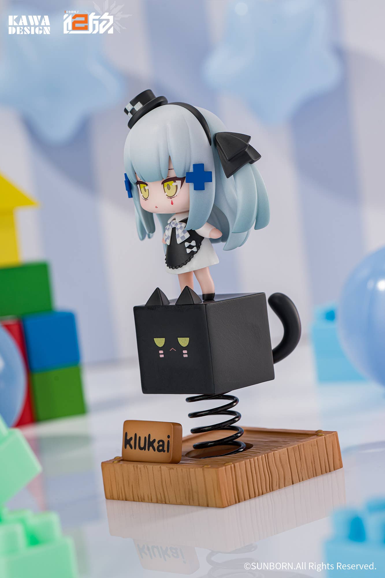 SPECIAL ORDER KAWA DESIGN - Girls' Frontline 2: Exilium - Black Cat Klukai Spring Figure [JP]