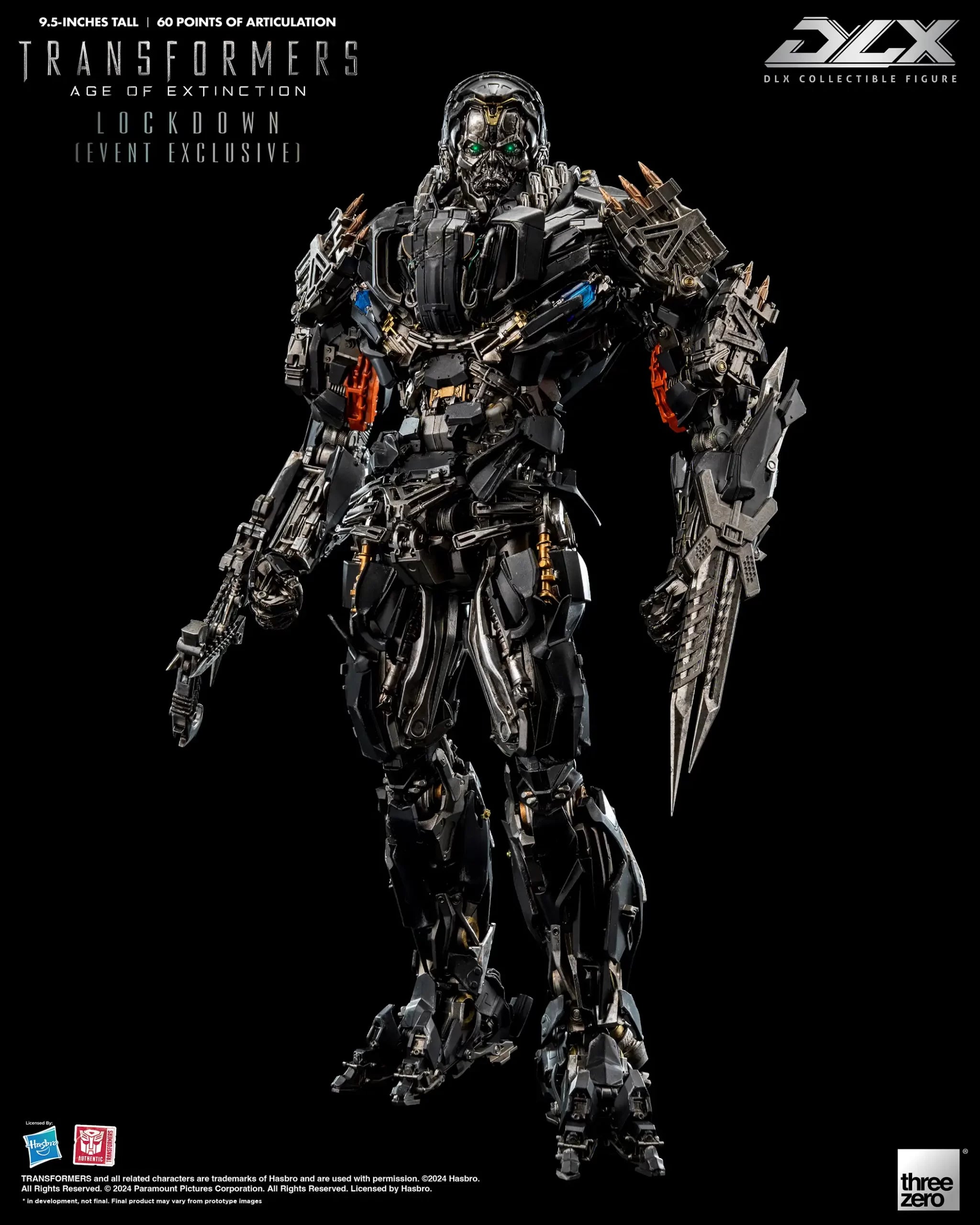 PRE-ORDER threezero - Transformers: Age of Extinction - DLX Lockdown [EXCLUSIVE]