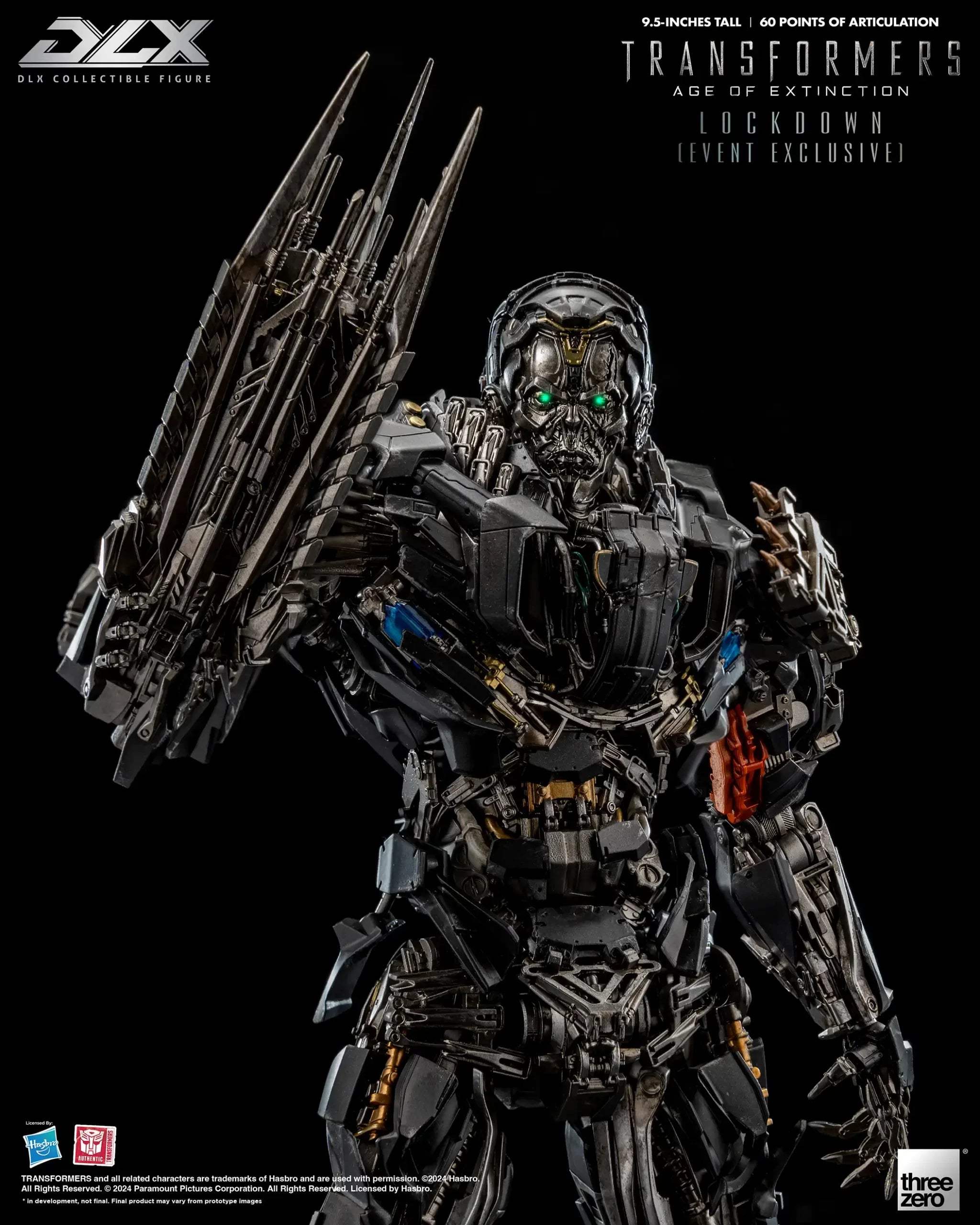 PRE-ORDER threezero - Transformers: Age of Extinction - DLX Lockdown [EXCLUSIVE]