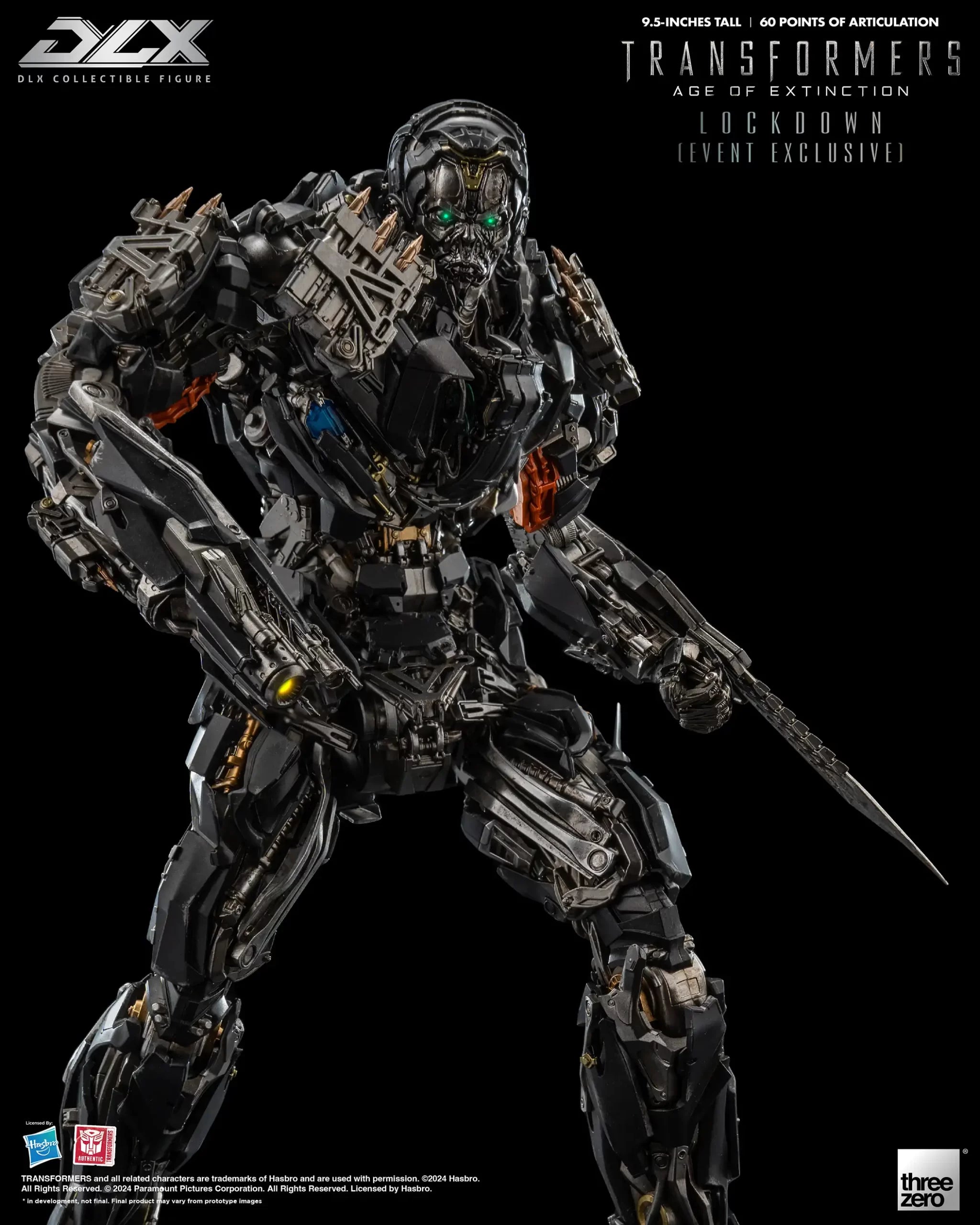 PRE-ORDER threezero - Transformers: Age of Extinction - DLX Lockdown [EXCLUSIVE]