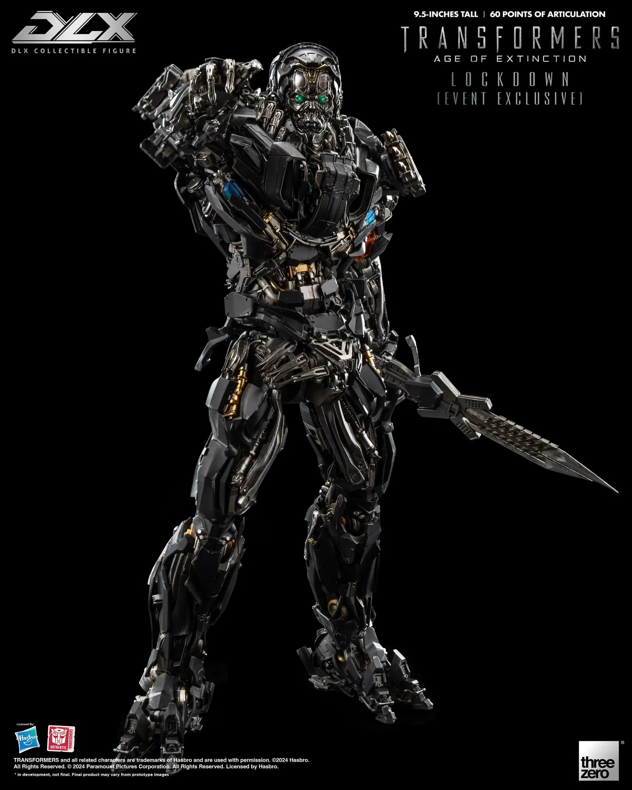 PRE-ORDER threezero - Transformers: Age of Extinction - DLX Lockdown [EXCLUSIVE]