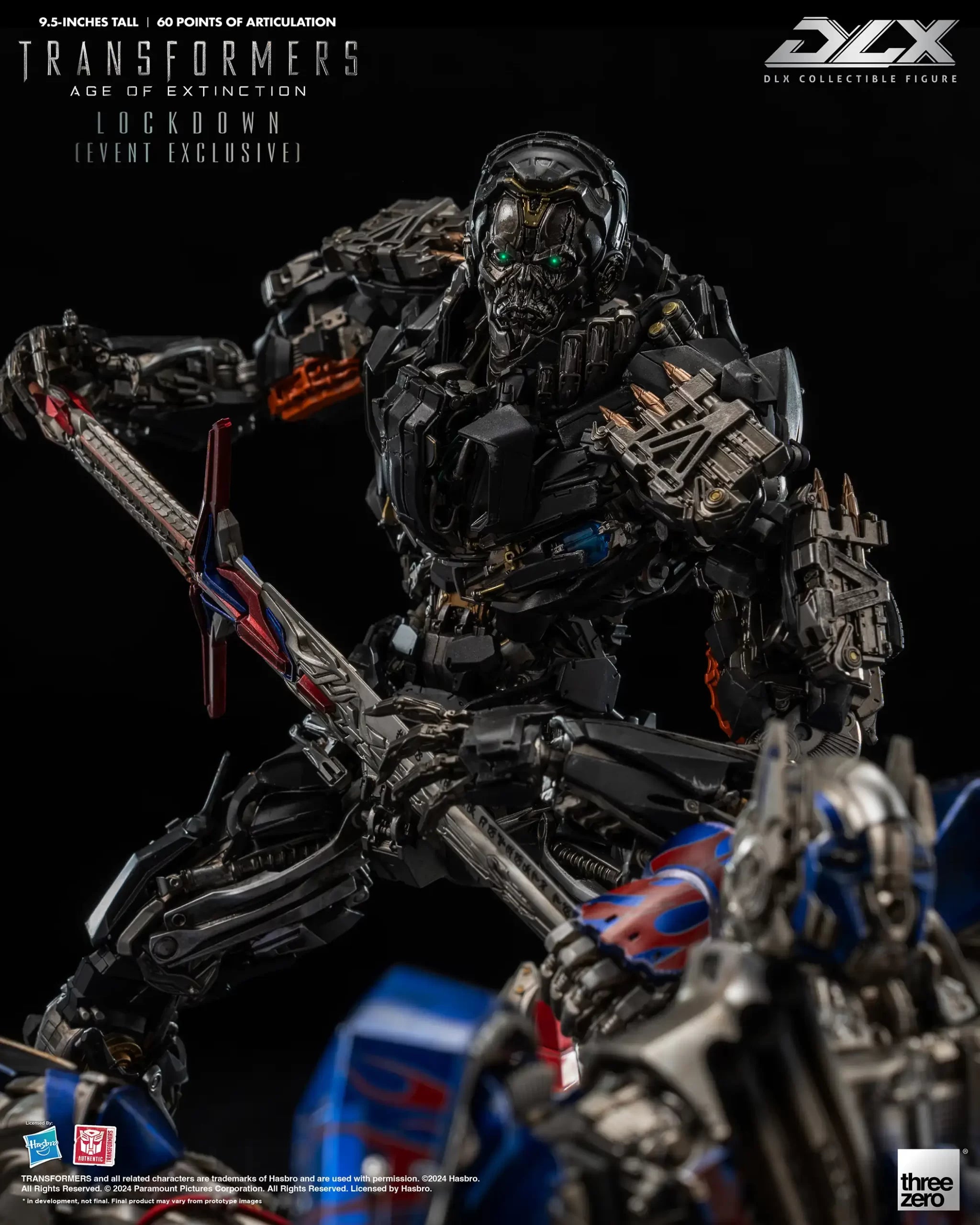 PRE-ORDER threezero - Transformers: Age of Extinction - DLX Lockdown [EXCLUSIVE]