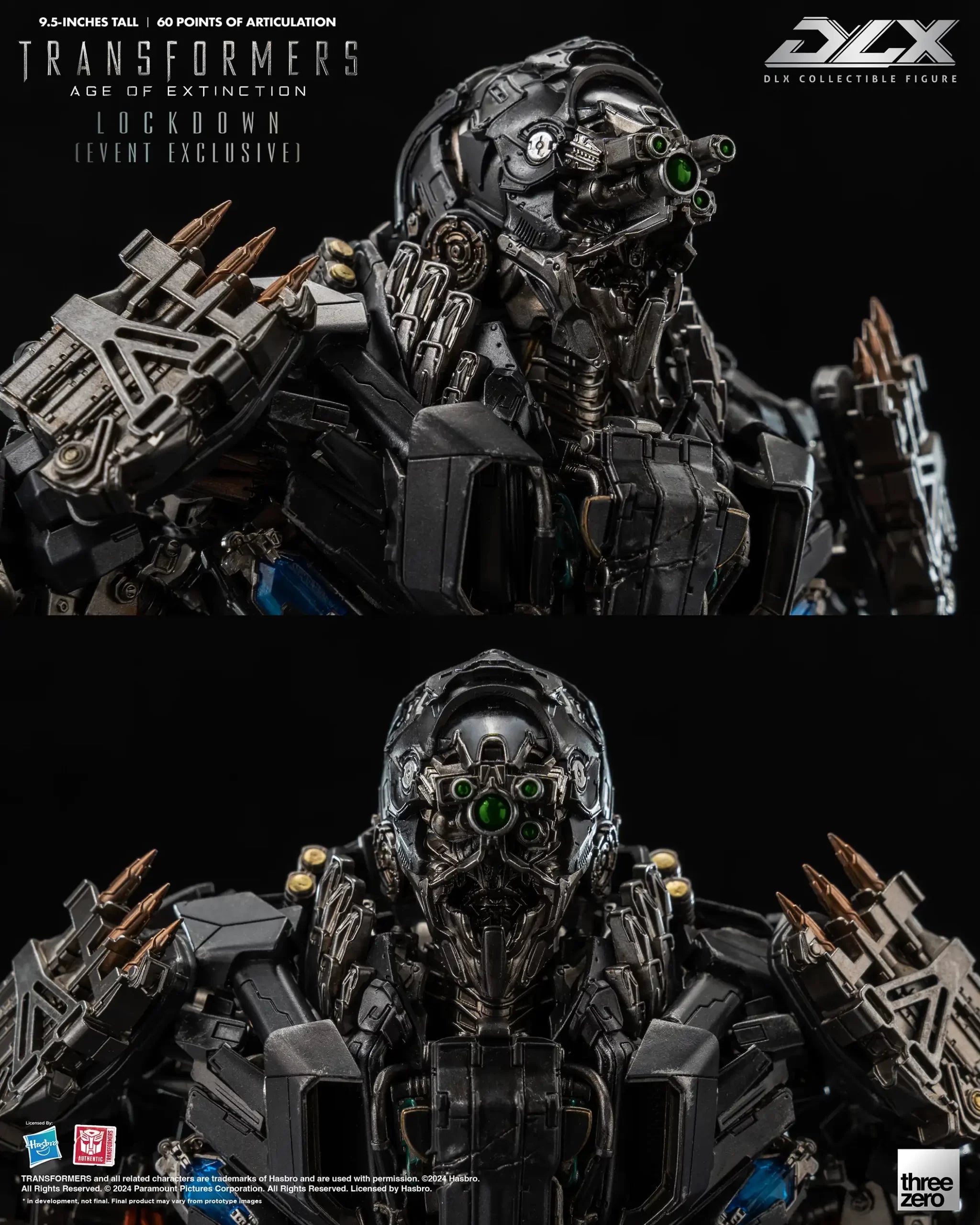 PRE-ORDER threezero - Transformers: Age of Extinction - DLX Lockdown [EXCLUSIVE]
