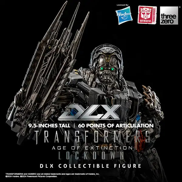 PRE-ORDER threezero - Transformers: Age of Extinction - DLX Lockdown