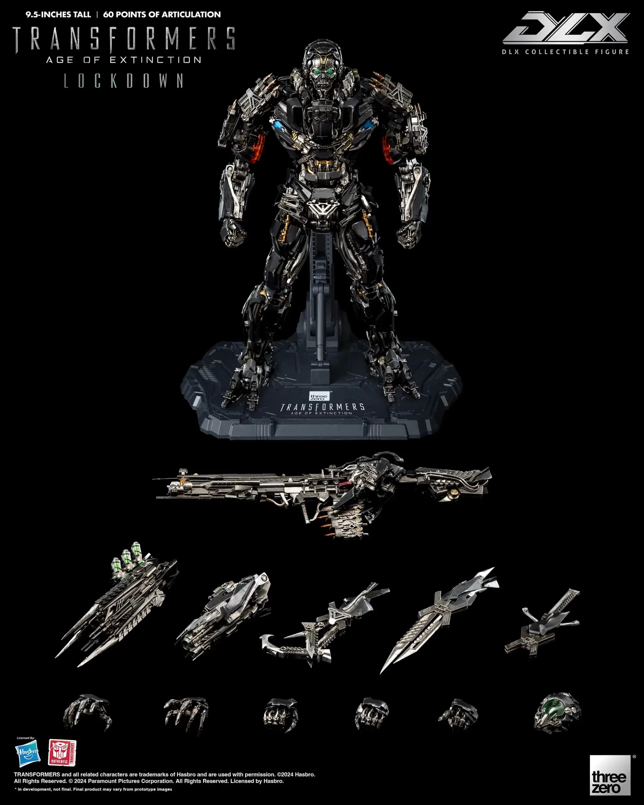 PRE-ORDER threezero - Transformers: Age of Extinction - DLX Lockdown