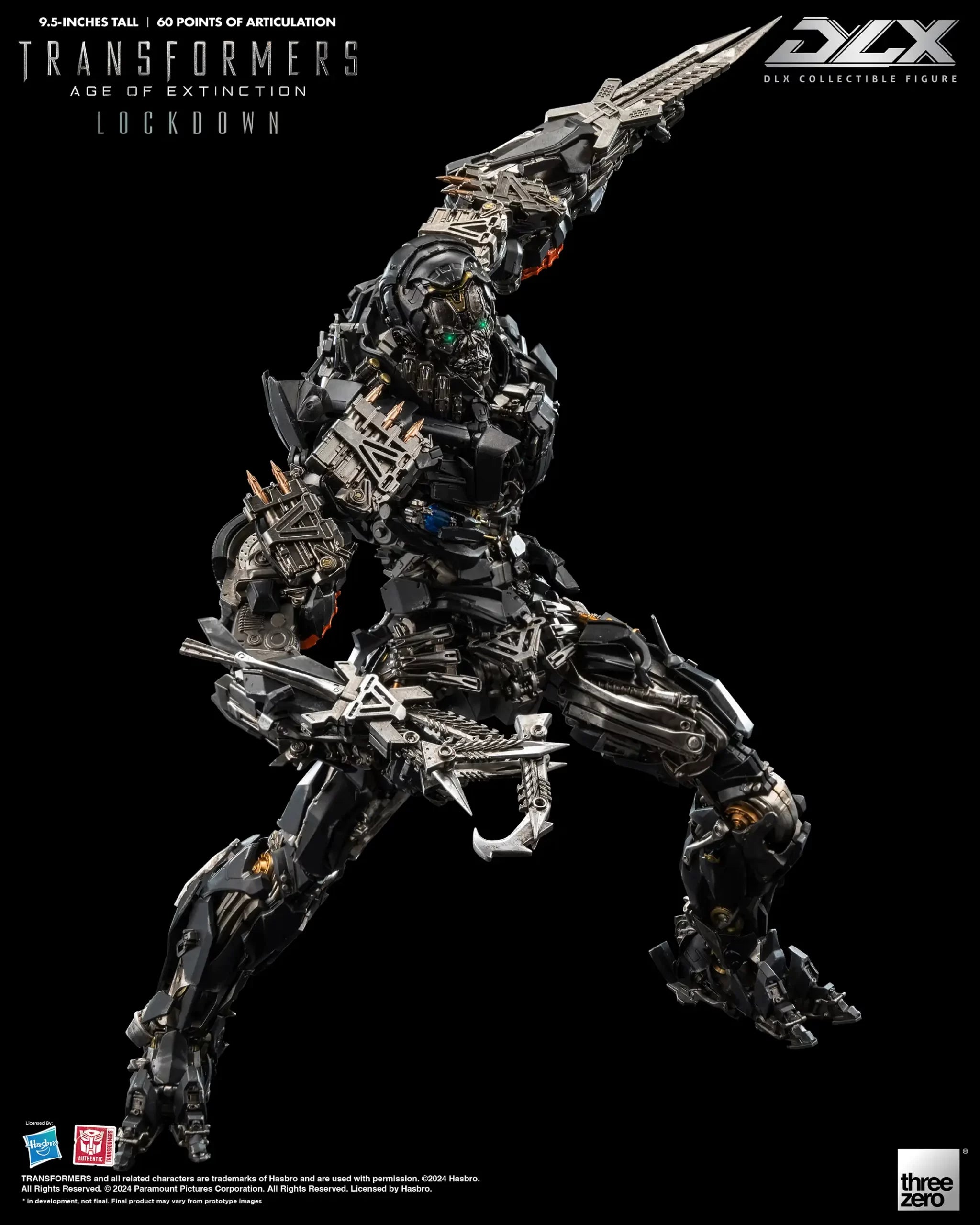 PRE-ORDER threezero - Transformers: Age of Extinction - DLX Lockdown