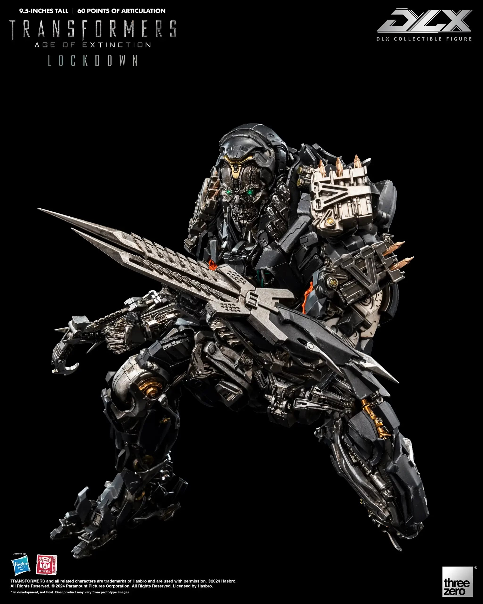 PRE-ORDER threezero - Transformers: Age of Extinction - DLX Lockdown
