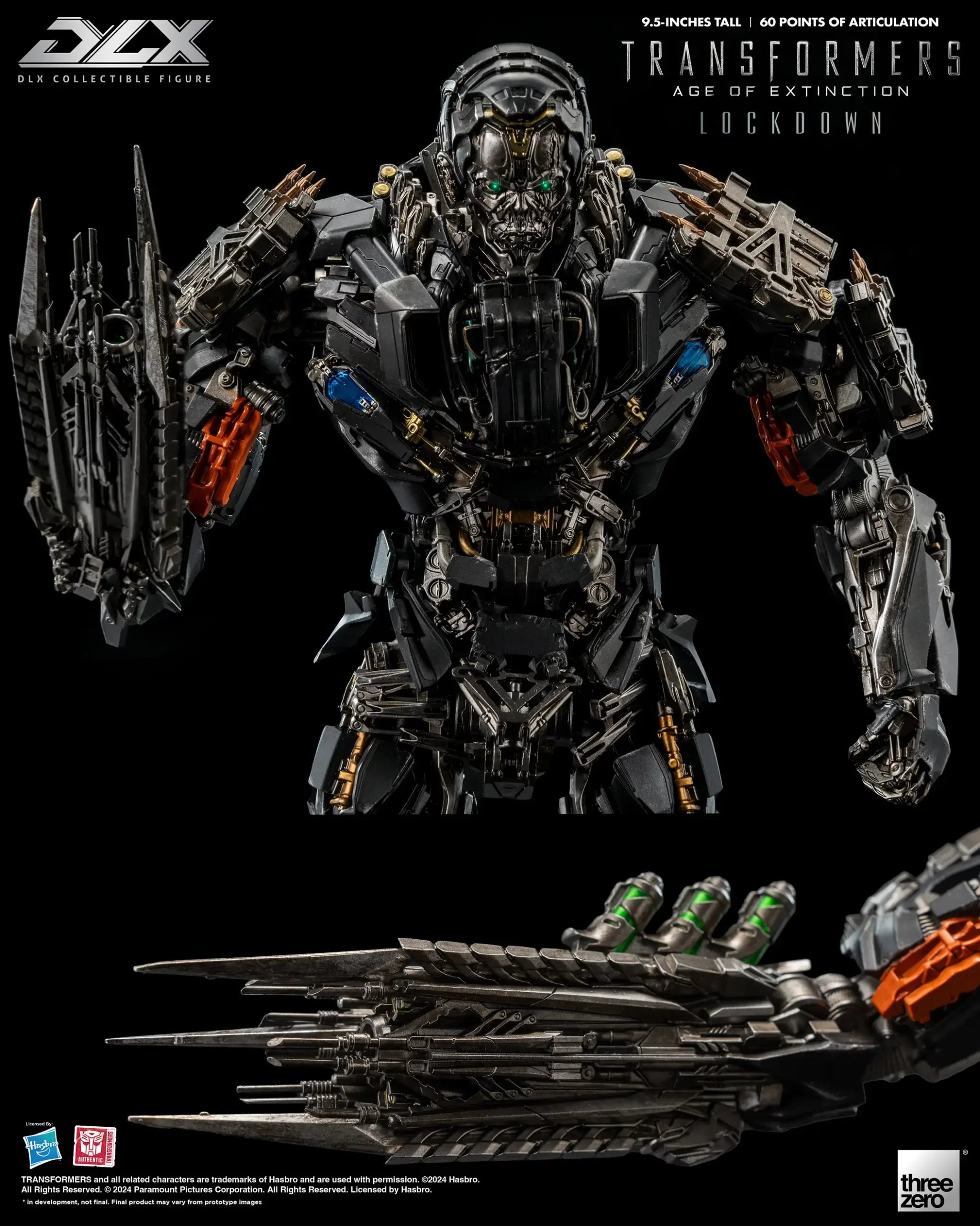 PRE-ORDER threezero - Transformers: Age of Extinction - DLX Lockdown