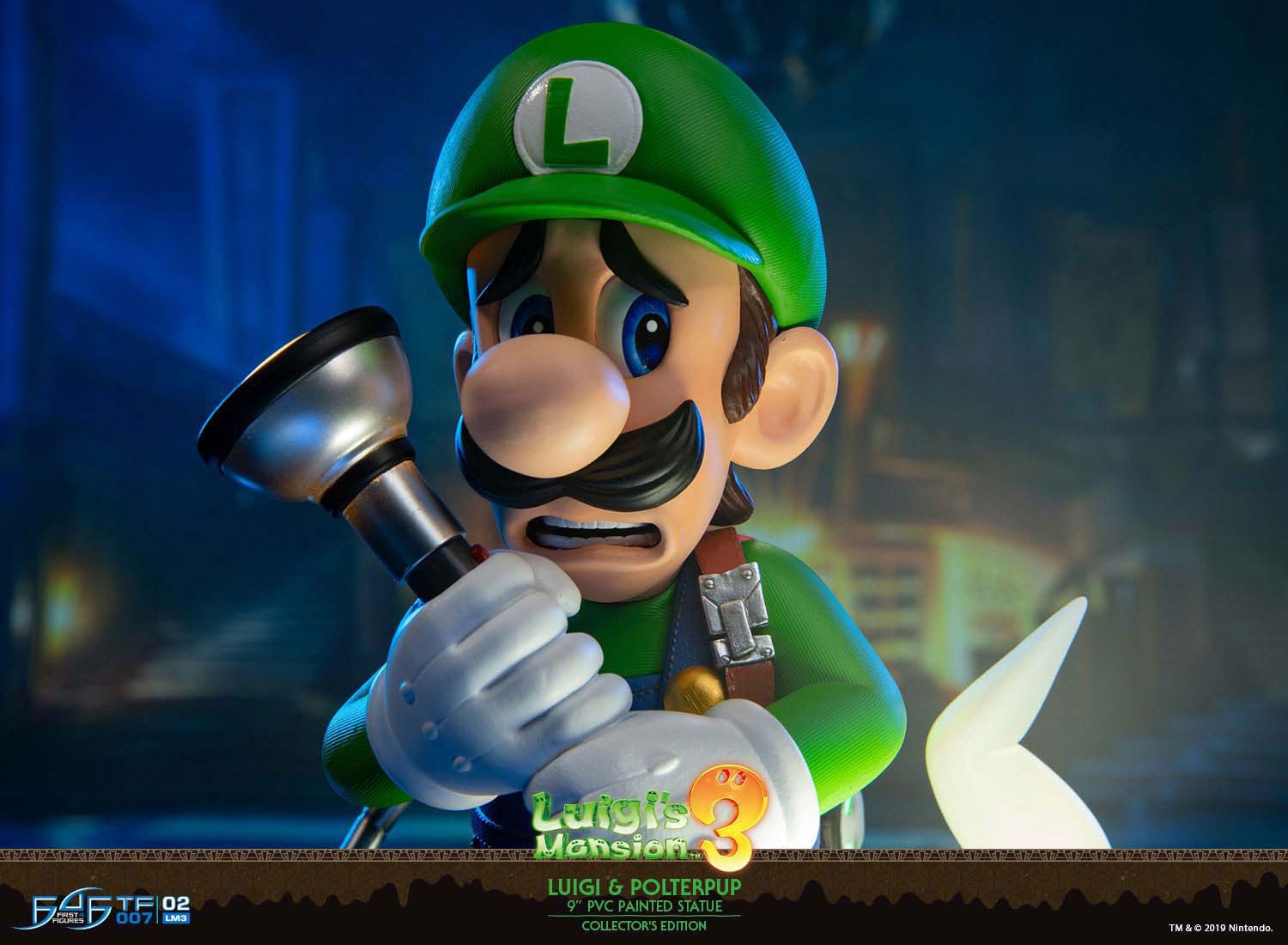 PRE-ORDER First4Figures - Luigi's Mansion 3 - Luigi & Polterpup: Collector's Edition [2024 Q1 Release]