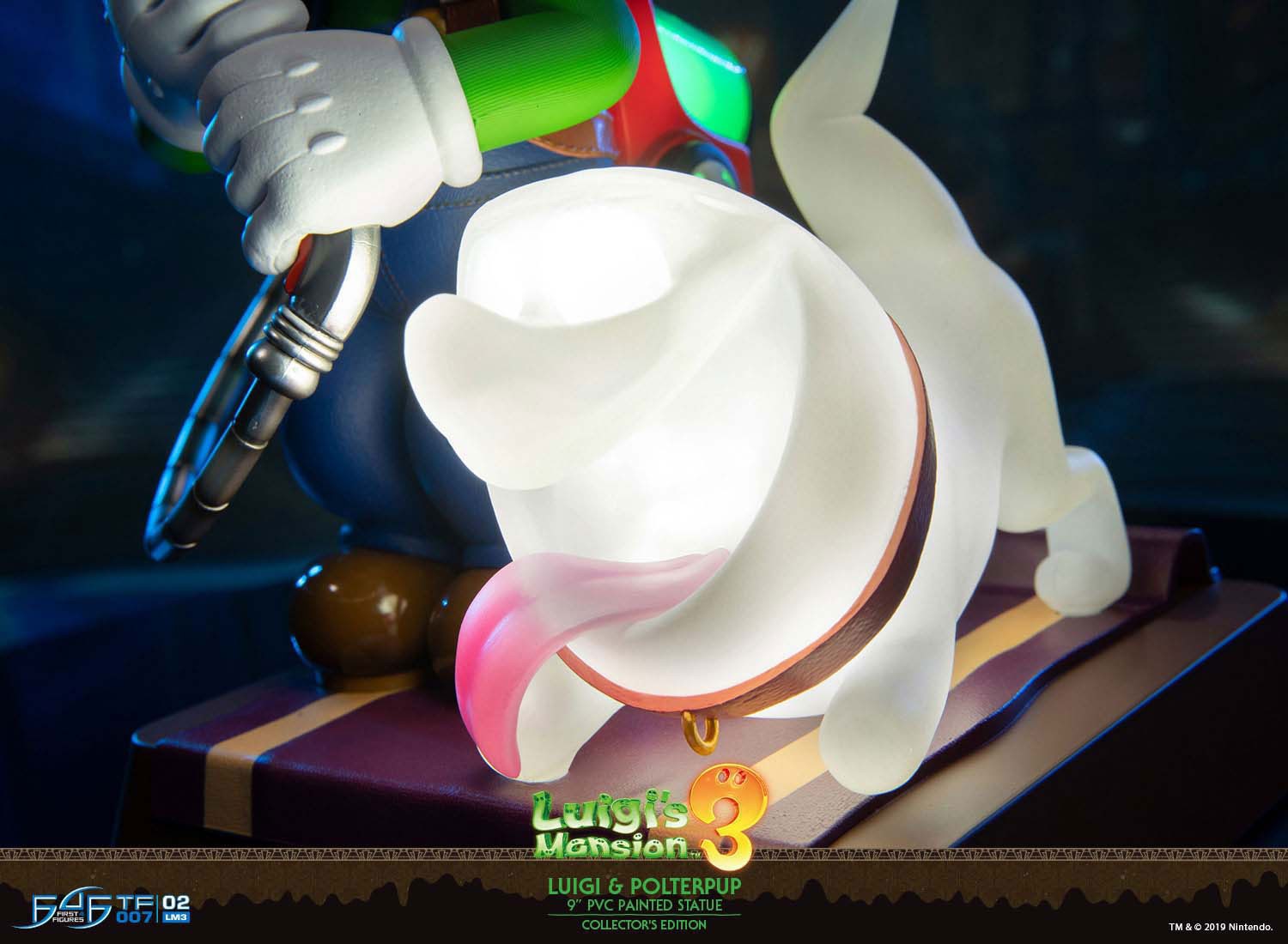 PRE-ORDER First4Figures - Luigi's Mansion 3 - Luigi & Polterpup: Collector's Edition [2024 Q1 Release]