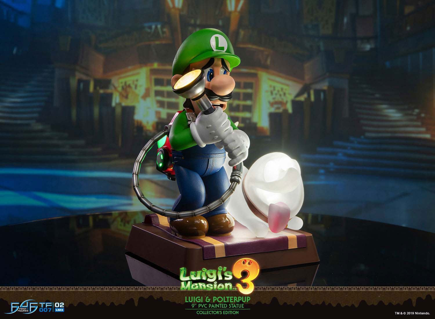 PRE-ORDER First4Figures - Luigi's Mansion 3 - Luigi & Polterpup: Collector's Edition [2024 Q1 Release]