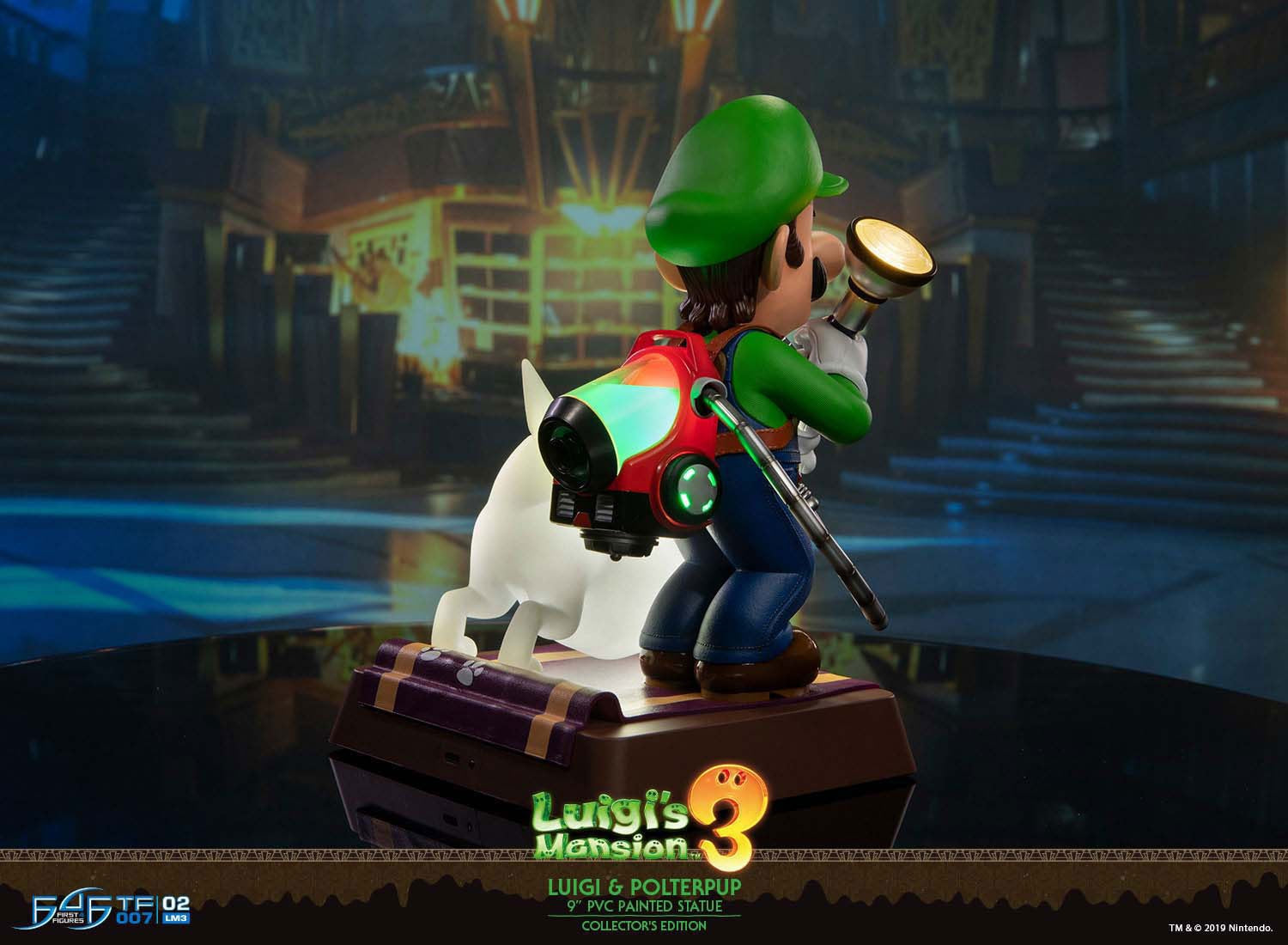 PRE-ORDER First4Figures - Luigi's Mansion 3 - Luigi & Polterpup: Collector's Edition [2024 Q1 Release]