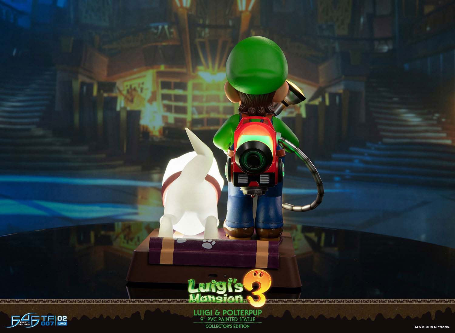 PRE-ORDER First4Figures - Luigi's Mansion 3 - Luigi & Polterpup: Collector's Edition [2024 Q1 Release]