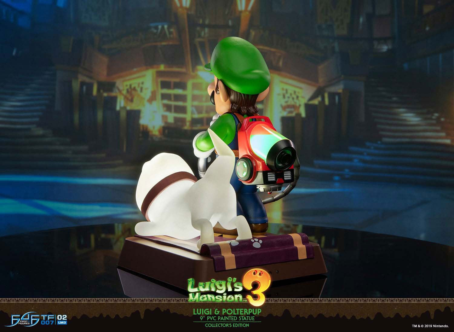PRE-ORDER First4Figures - Luigi's Mansion 3 - Luigi & Polterpup: Collector's Edition [2024 Q1 Release]