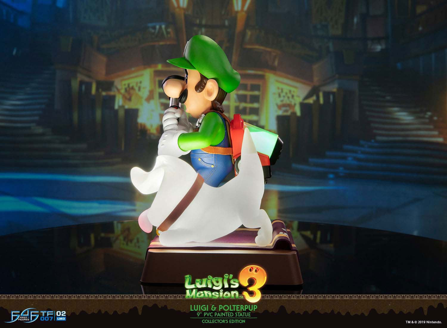PRE-ORDER First4Figures - Luigi's Mansion 3 - Luigi & Polterpup: Collector's Edition [2024 Q1 Release]