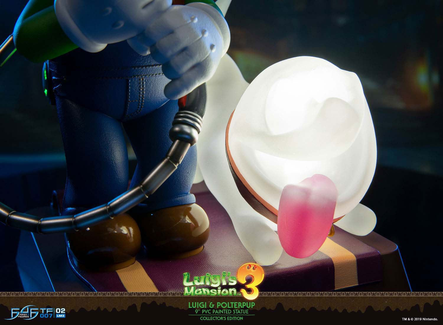 PRE-ORDER First4Figures - Luigi's Mansion 3 - Luigi & Polterpup: Collector's Edition [2024 Q1 Release]