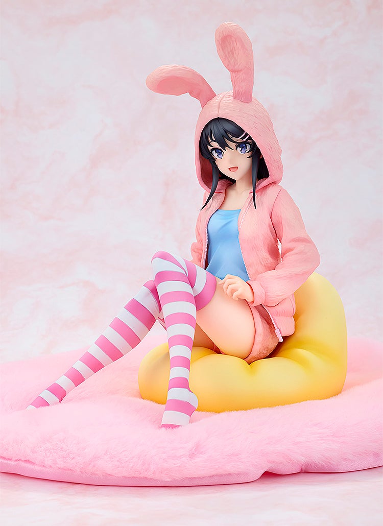 PRE-ORDER Kadokawa - Rascal Does Not Dream of a Knapsack Kid - Mai Sakurajima: Hoodie☆Look Rabbit Ears Ver. 1/7
