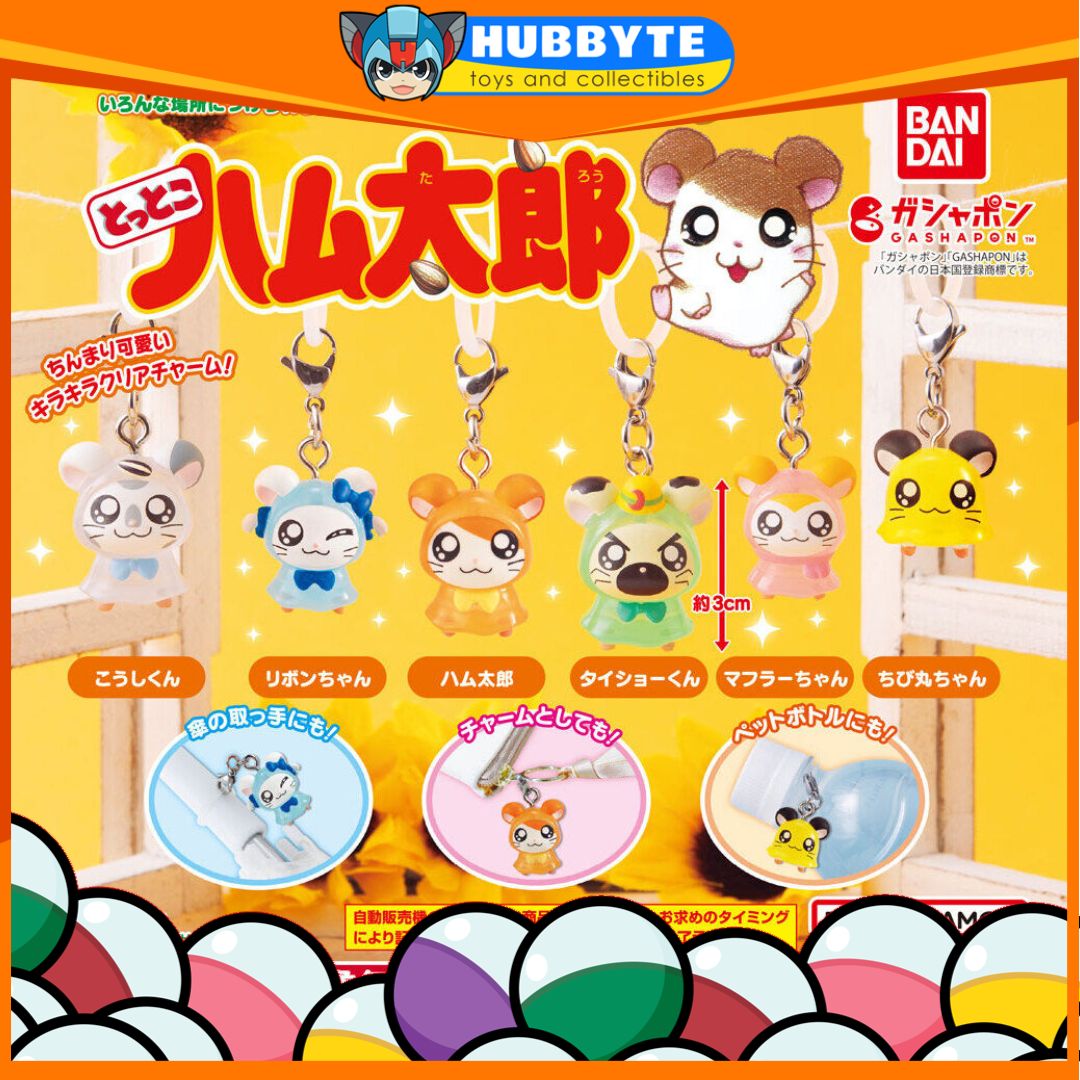 BACK-ORDER Bandai - Tottoko Hamtaro Mejirushi Accessories [Set of 6]