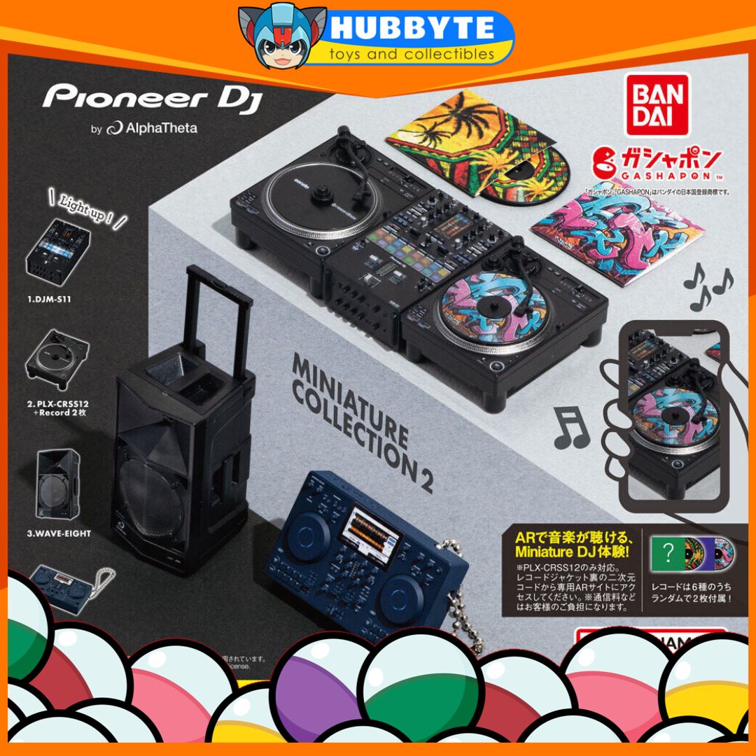 IN-STOCK Bandai - Minature Collection - PioneerDJ 2 by AlphaTheta