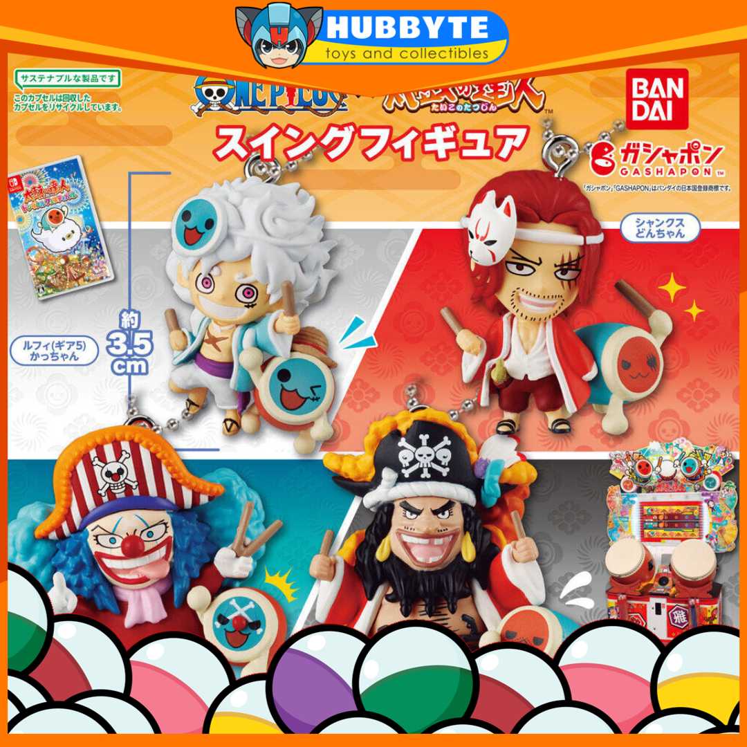 IN-STOCK Bandai - One Piece x Taiko no Tatsujin Swing Figure