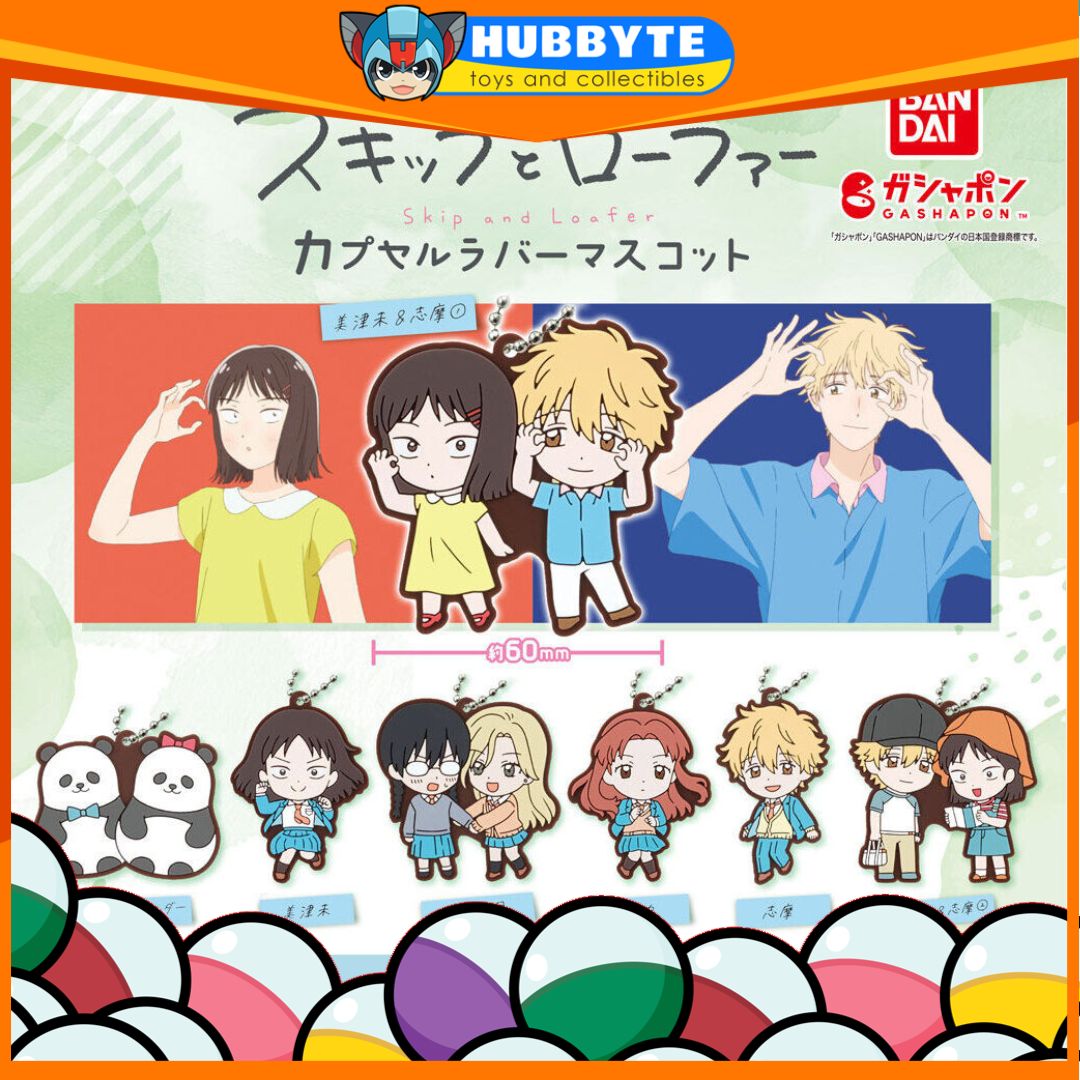 BACK-ORDER Bandai - Skip and Loafer Capsule Rubber Mascot [Set of 7]
