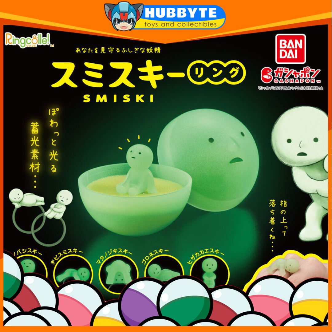 BACK-ORDER Bandai - Ringcolle! Smiski Ring [Set of 5]