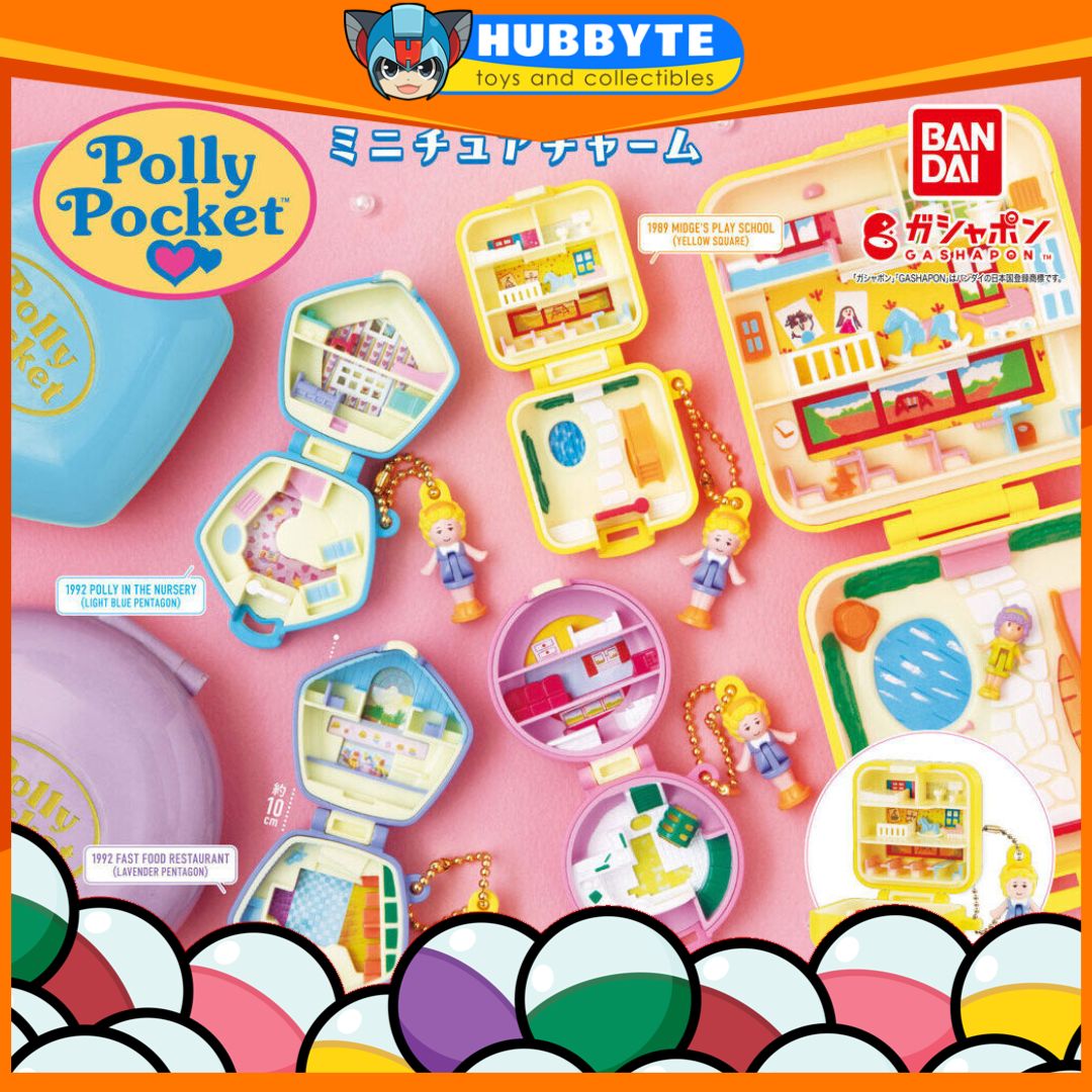 IN-STOCK Bandai - Polly Pocket Miniature Charm [Set of 4]