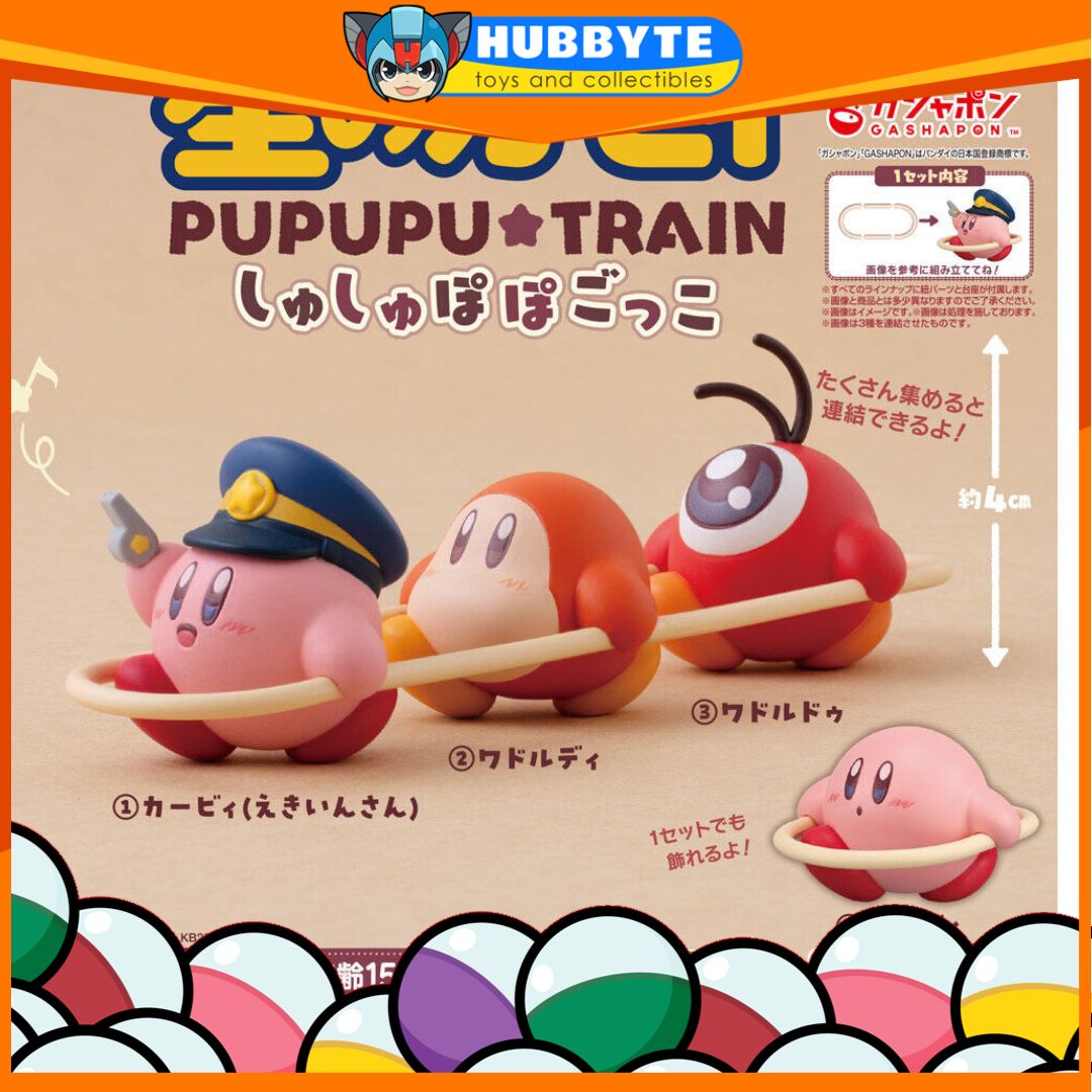 BACK-ORDER Bandai - Kirby Shushupopo Play~Pupupu☆Train~ [Set of 4] [JP