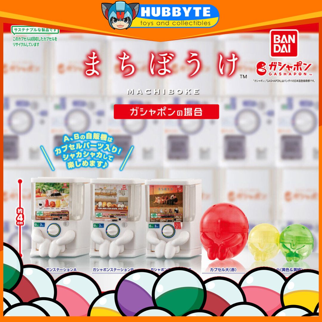 BACK-ORDER Bandai - Machiboke Gashapon Case [Set of 5]