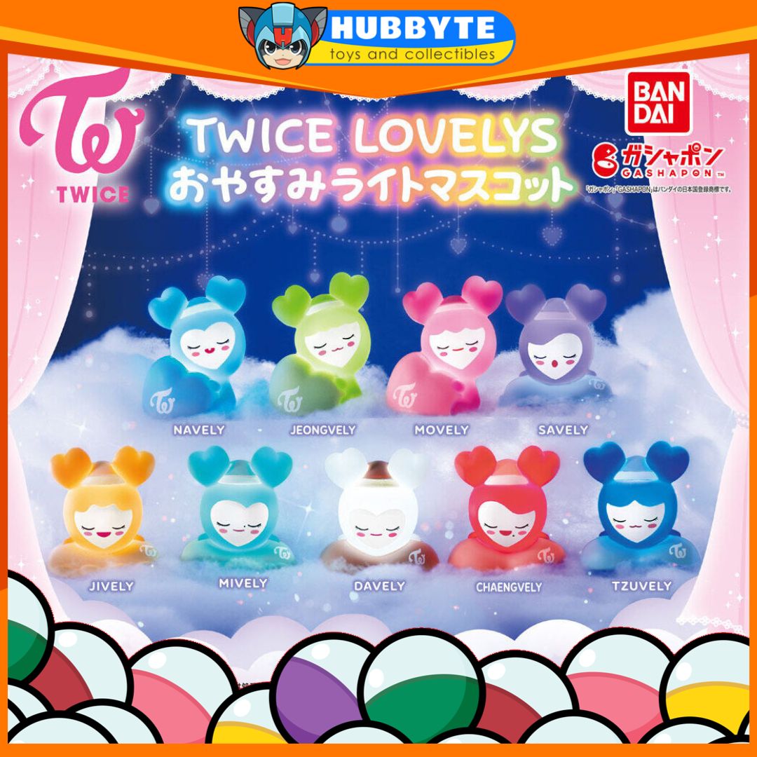 BACK-ORDER Bandai - TWICE LOVELYS Good Night Light Mascot [Set of 9]